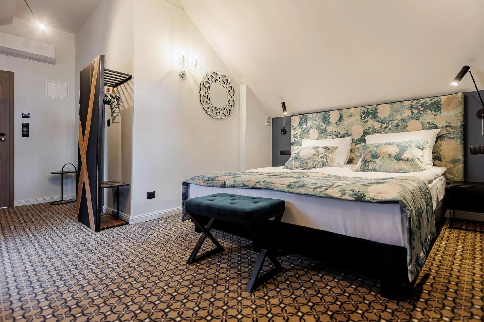 Bed in Dwór Prezydencki Boutique Hotel & SPA