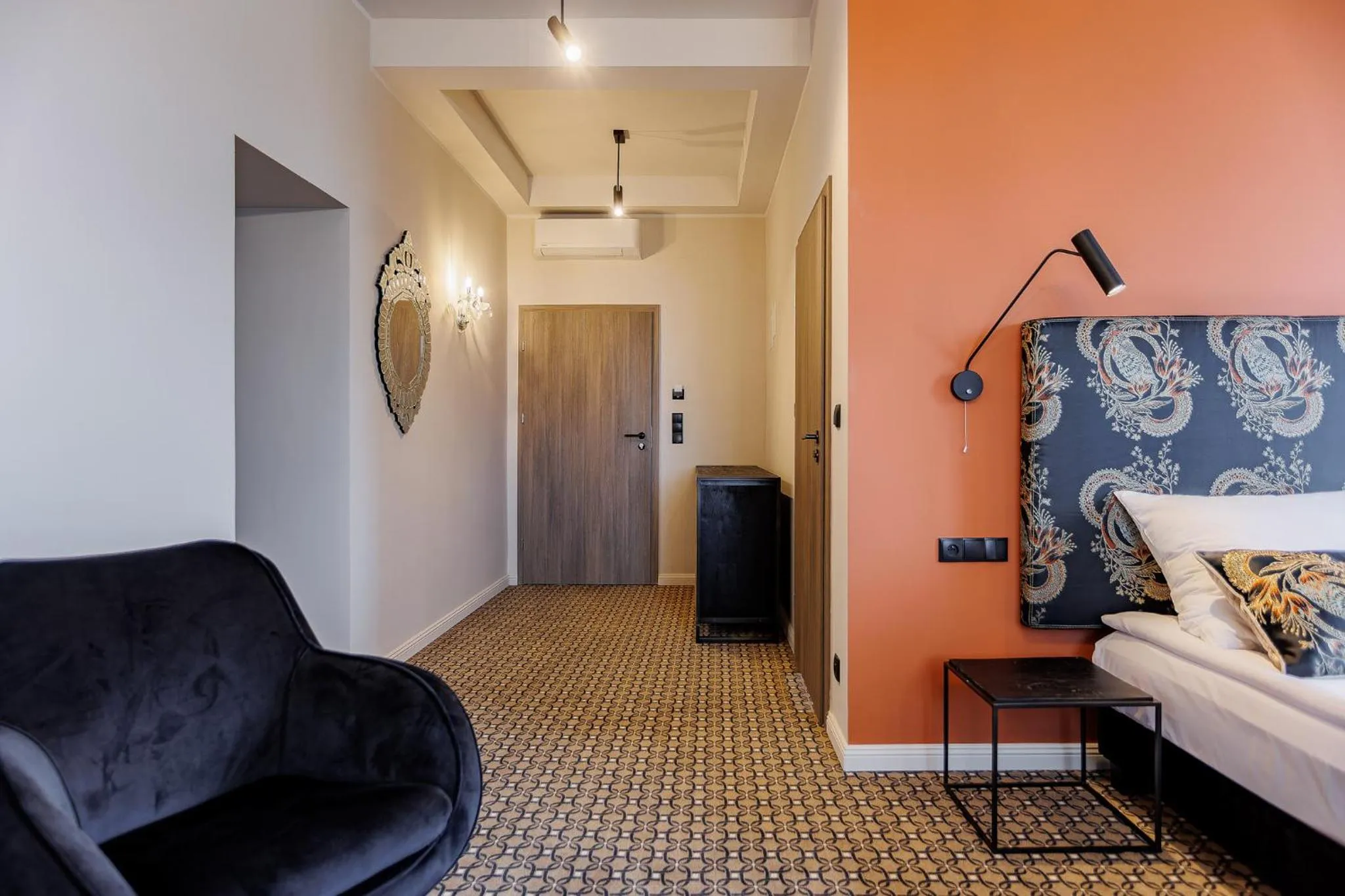 Bed in Dwór Prezydencki Boutique Hotel & SPA