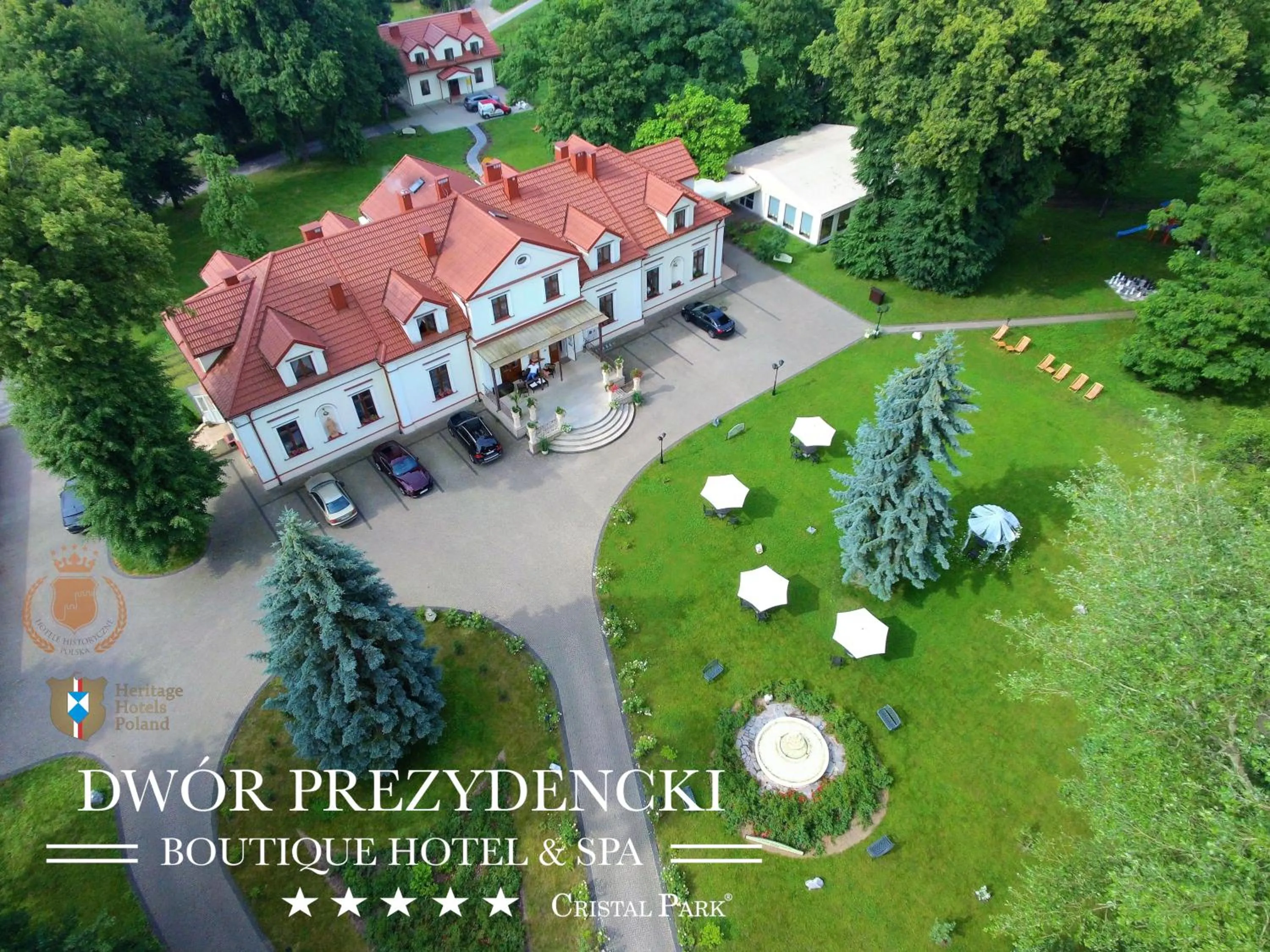 Bird's eye view in Dwór Prezydencki Boutique Hotel & SPA