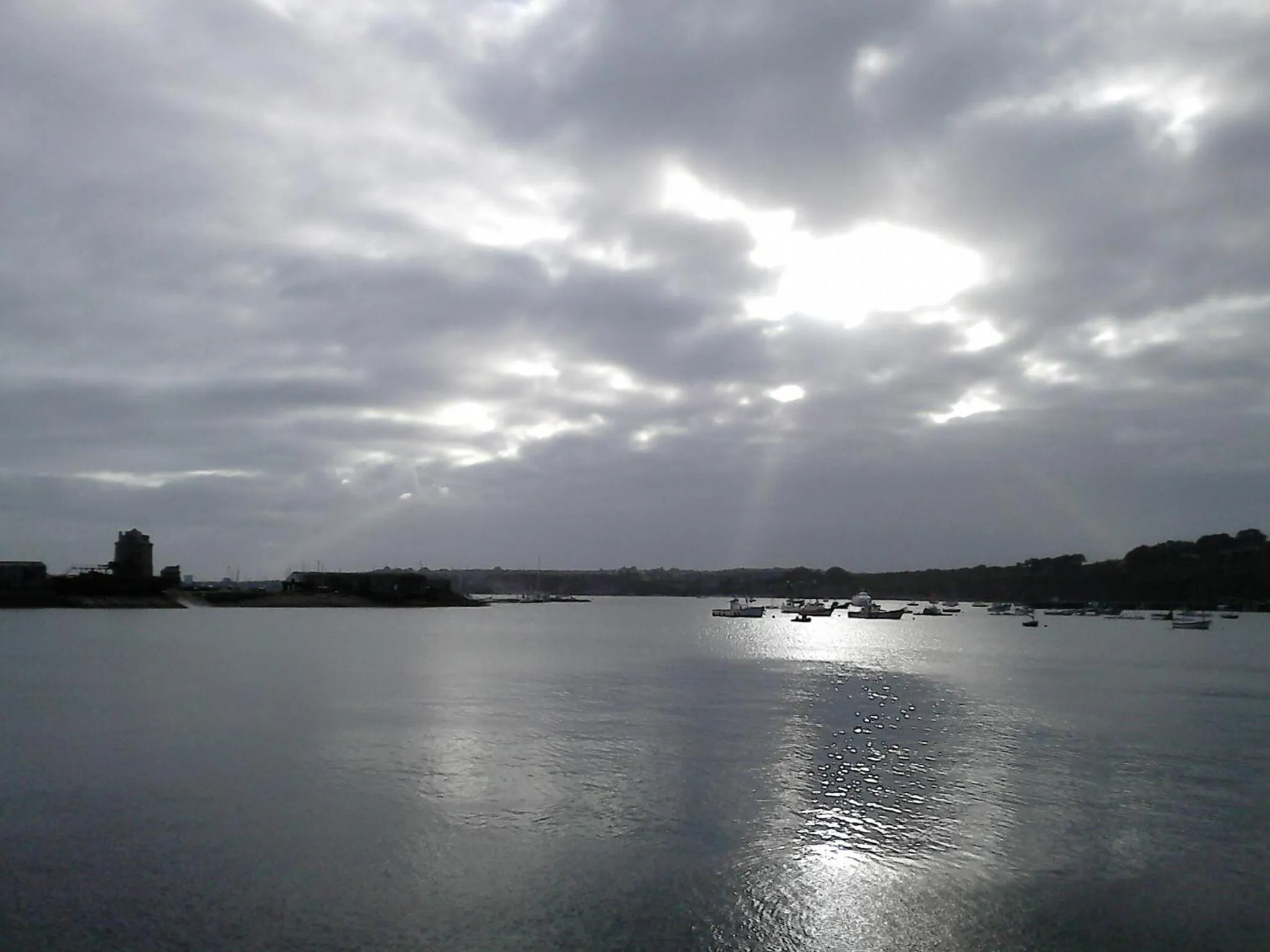 View (from property/room) in Logis Hôtel de France - Face à la Mer