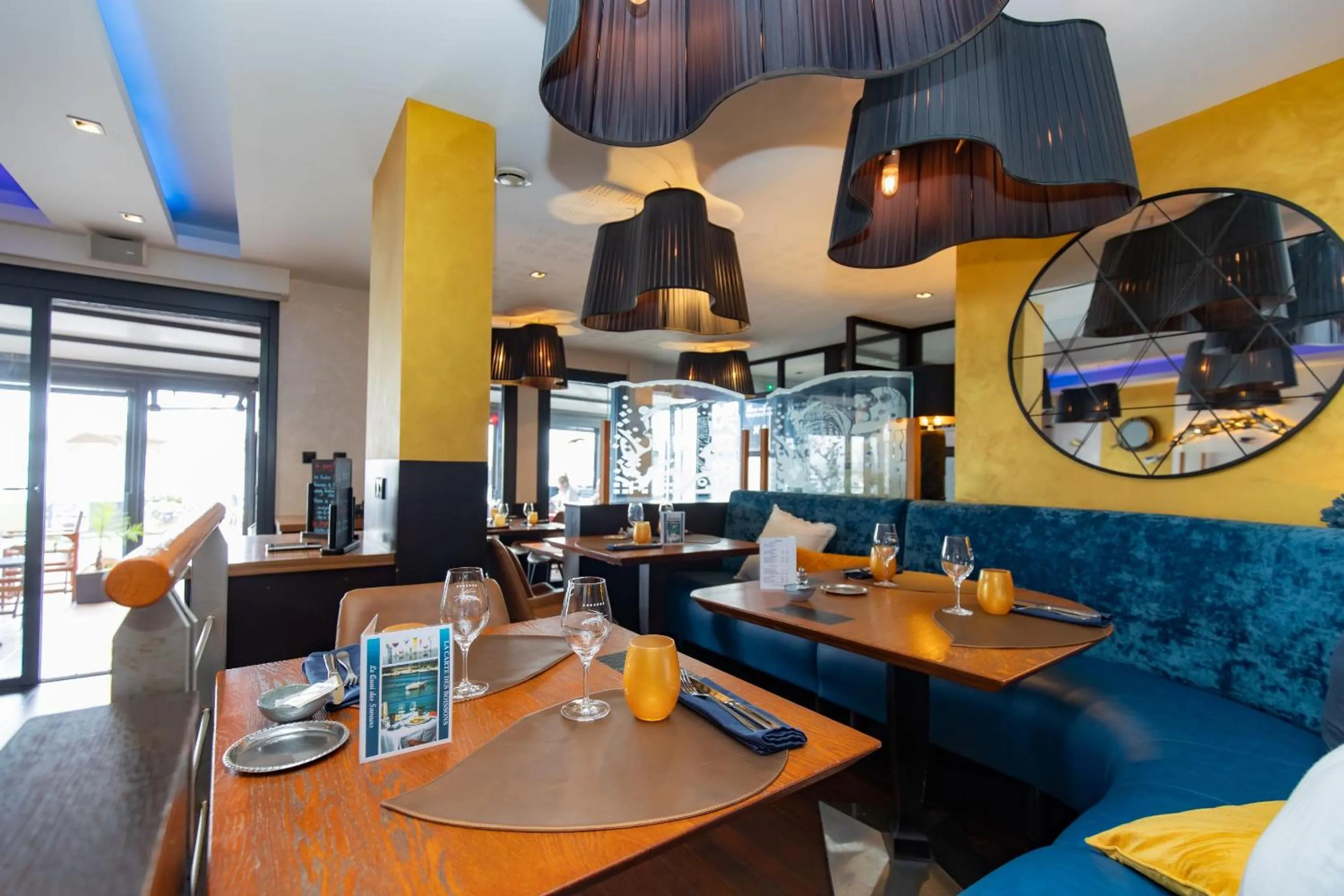 Restaurant/places to eat in Logis Hôtel de France - Face à la Mer