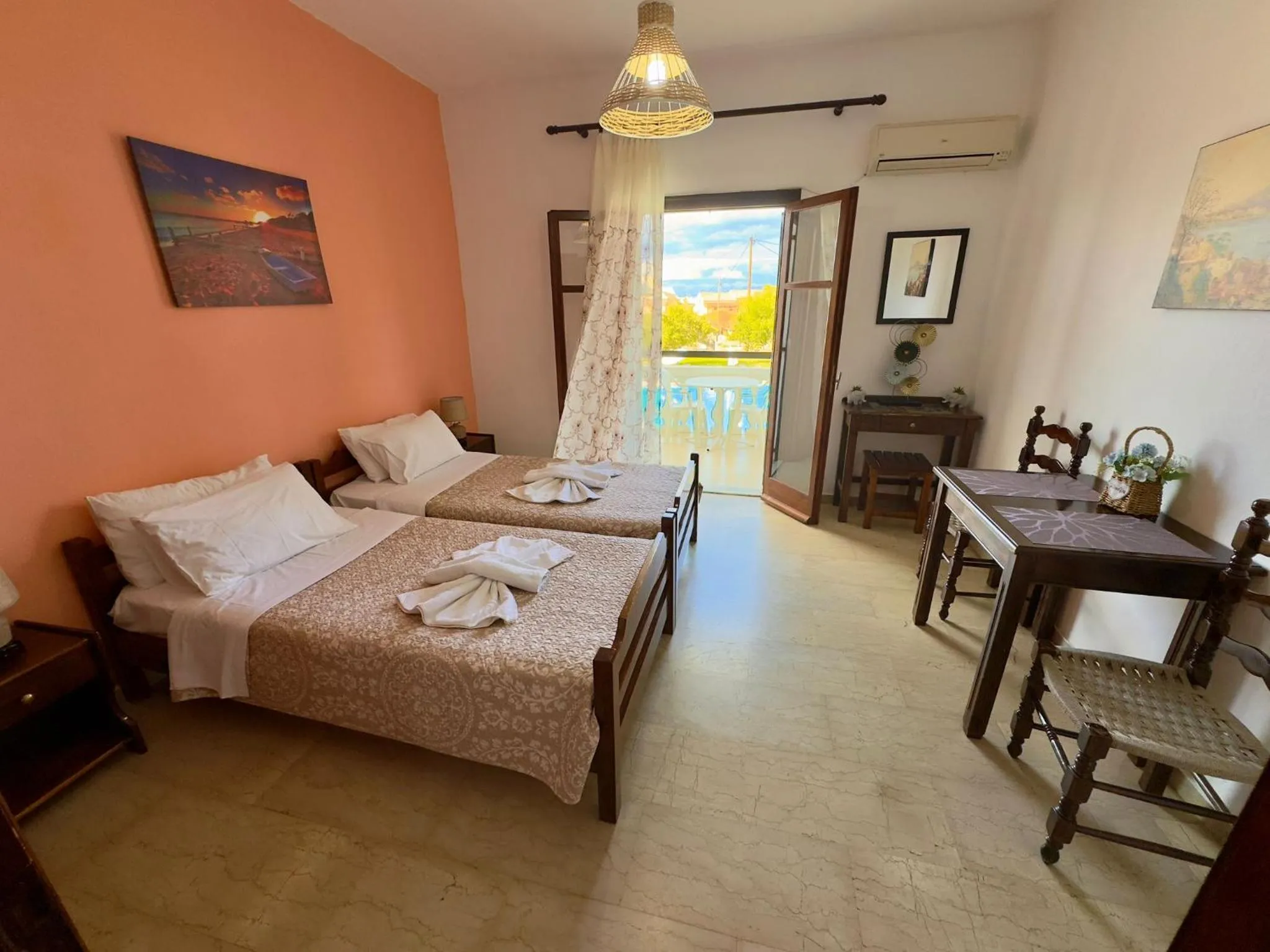 Bed in Tzilios Studios