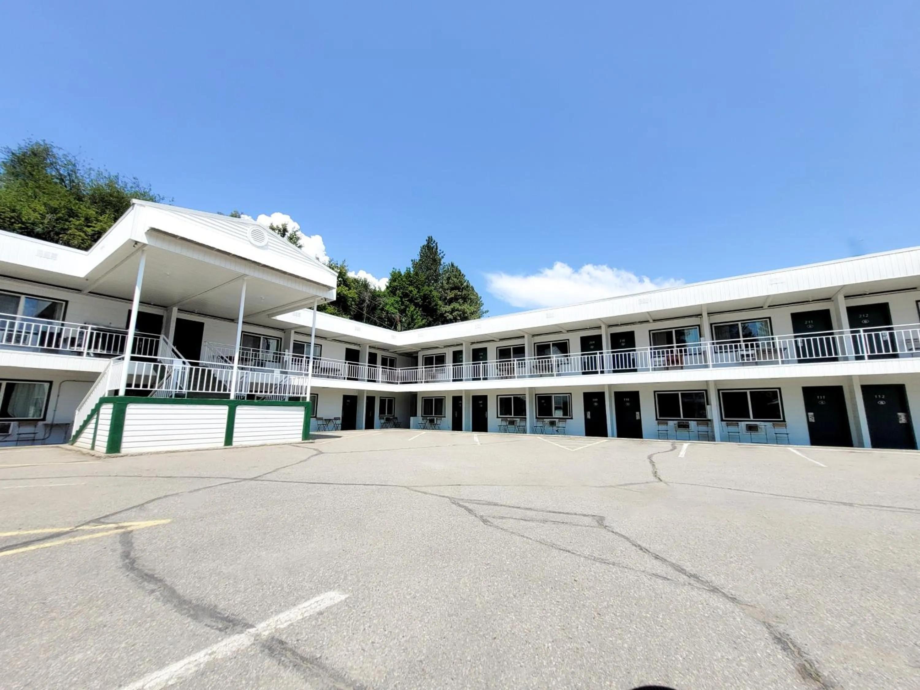 Property building in The Villager Inn Princeton Motel