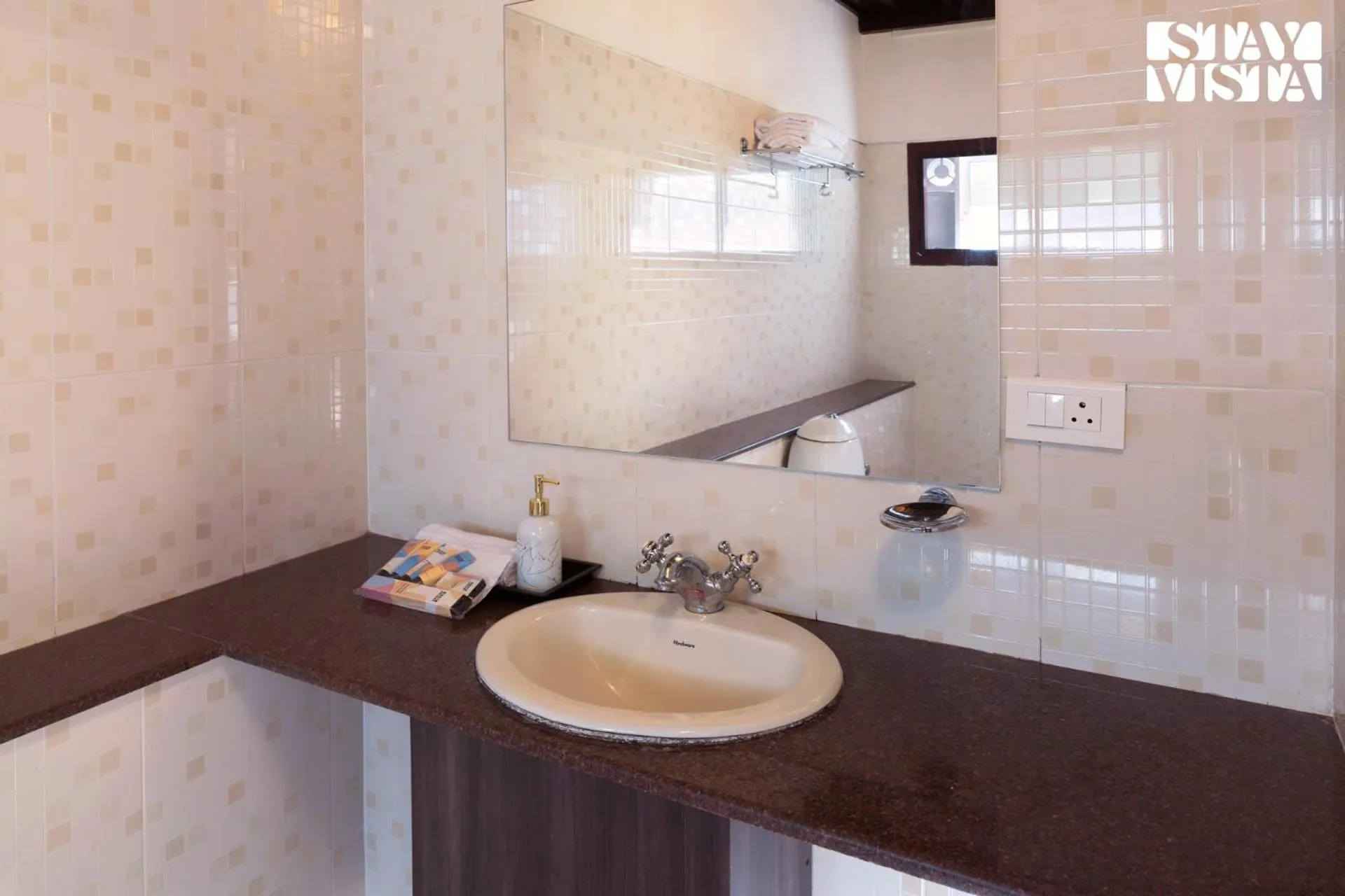 Bathroom in StayVista at Vale Echoes - Breakfast Included