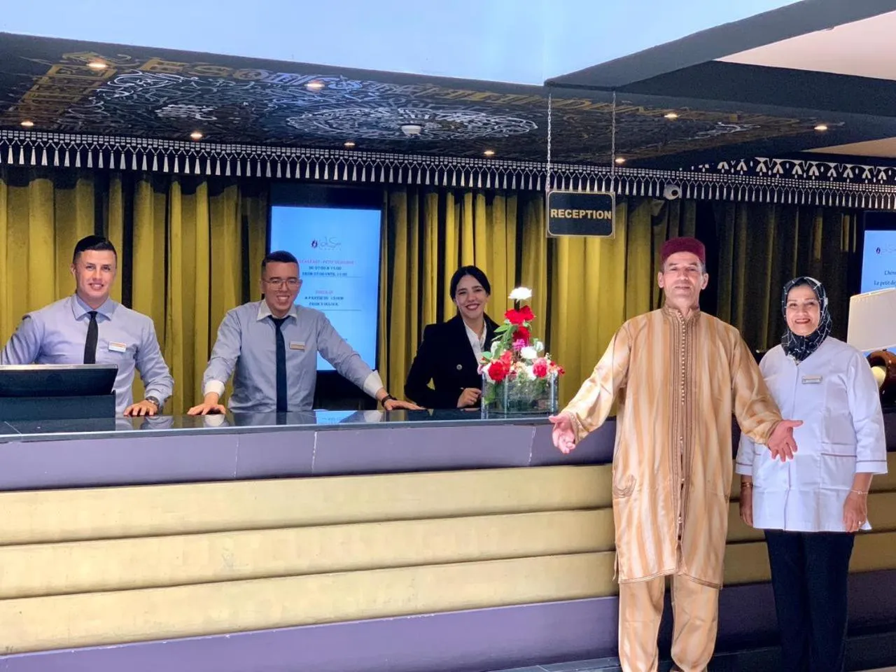 Staff in La Suite Hotel Agadir Adults Only