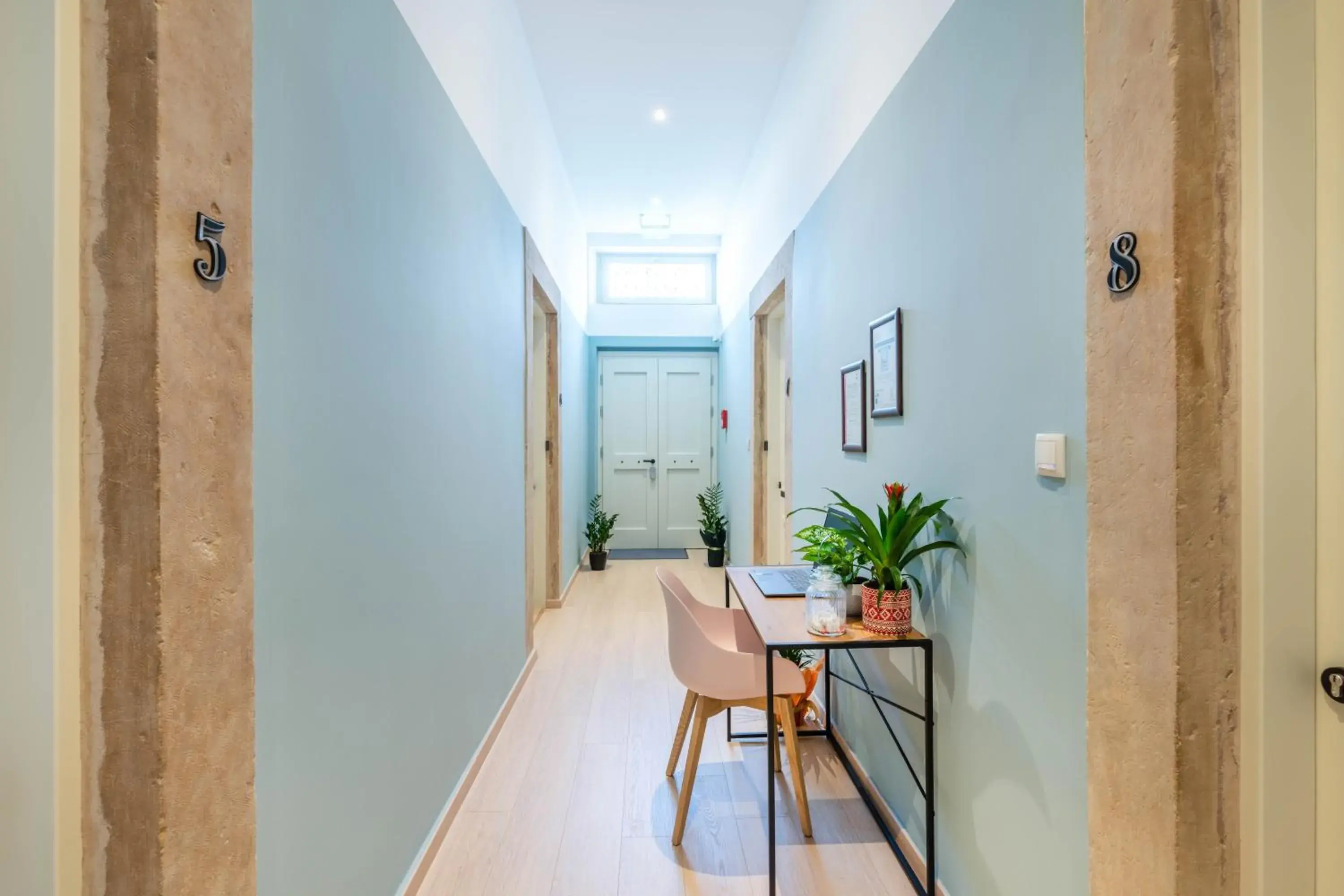 Lobby or reception in Giustiniani Apartments Lobby or reception in Giustiniani Apartments