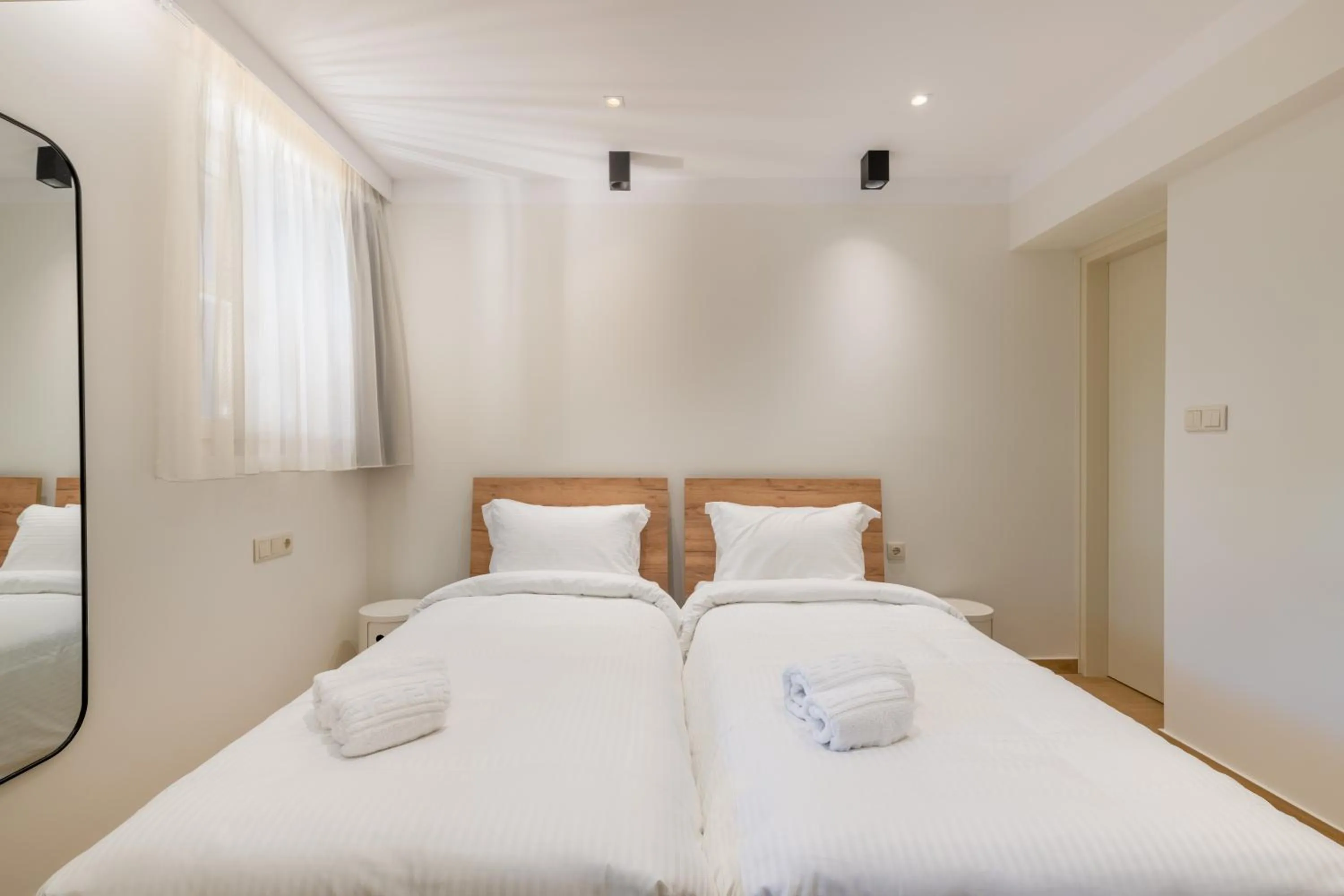 Photo of the whole room, Bed in Giustiniani Apartments