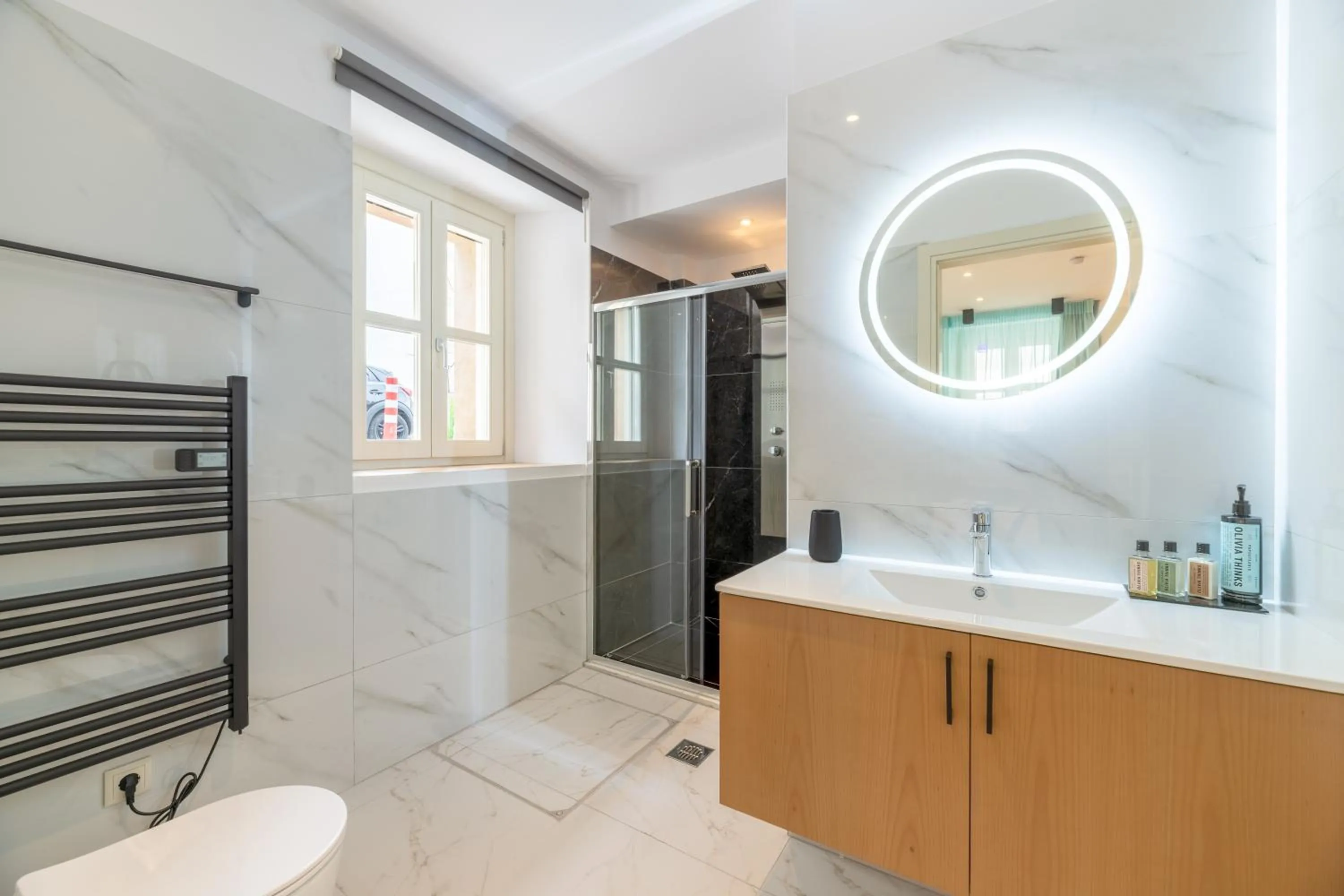 Shower in Giustiniani Apartments