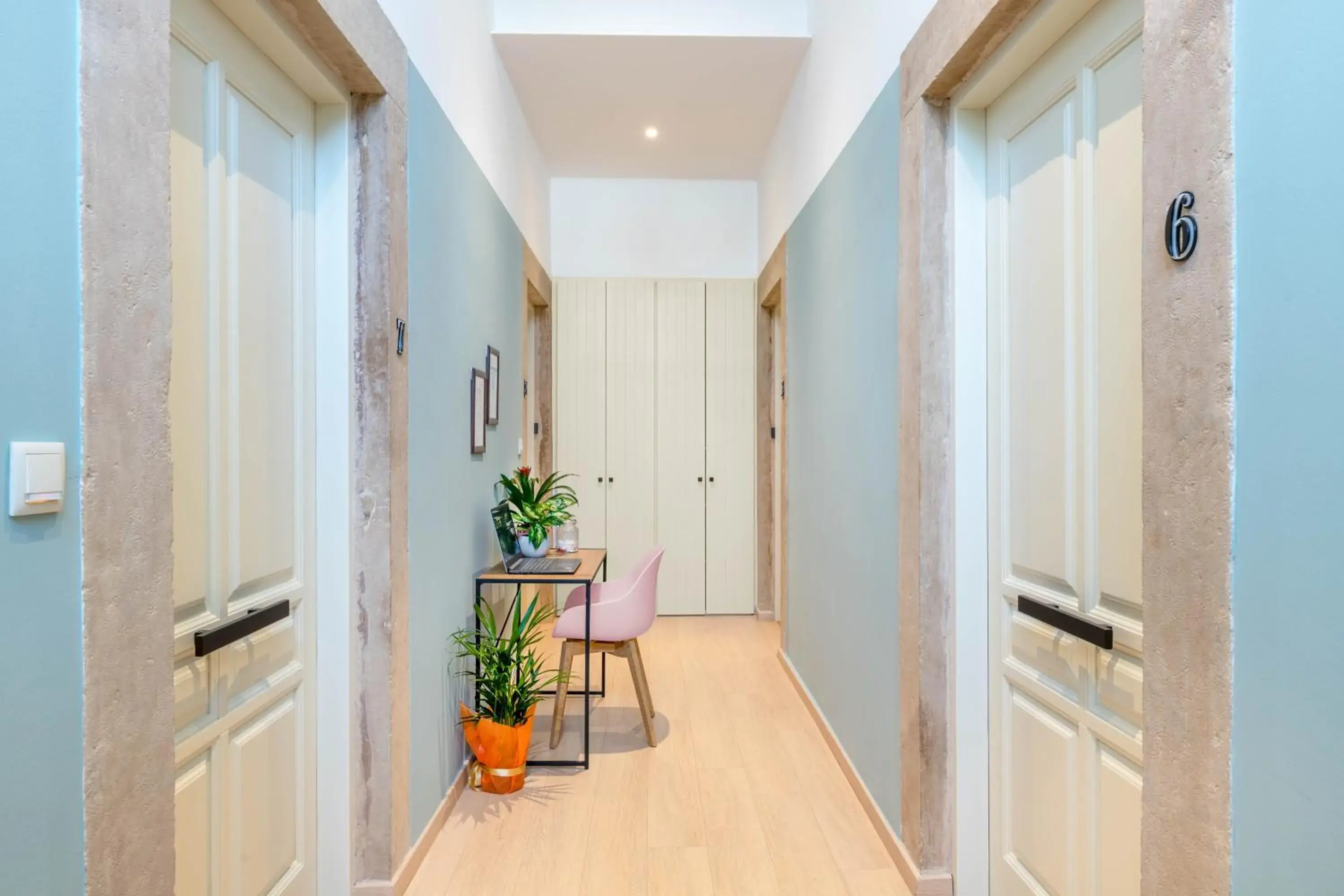 Lobby or reception in Giustiniani Apartments Lobby or reception in Giustiniani Apartments