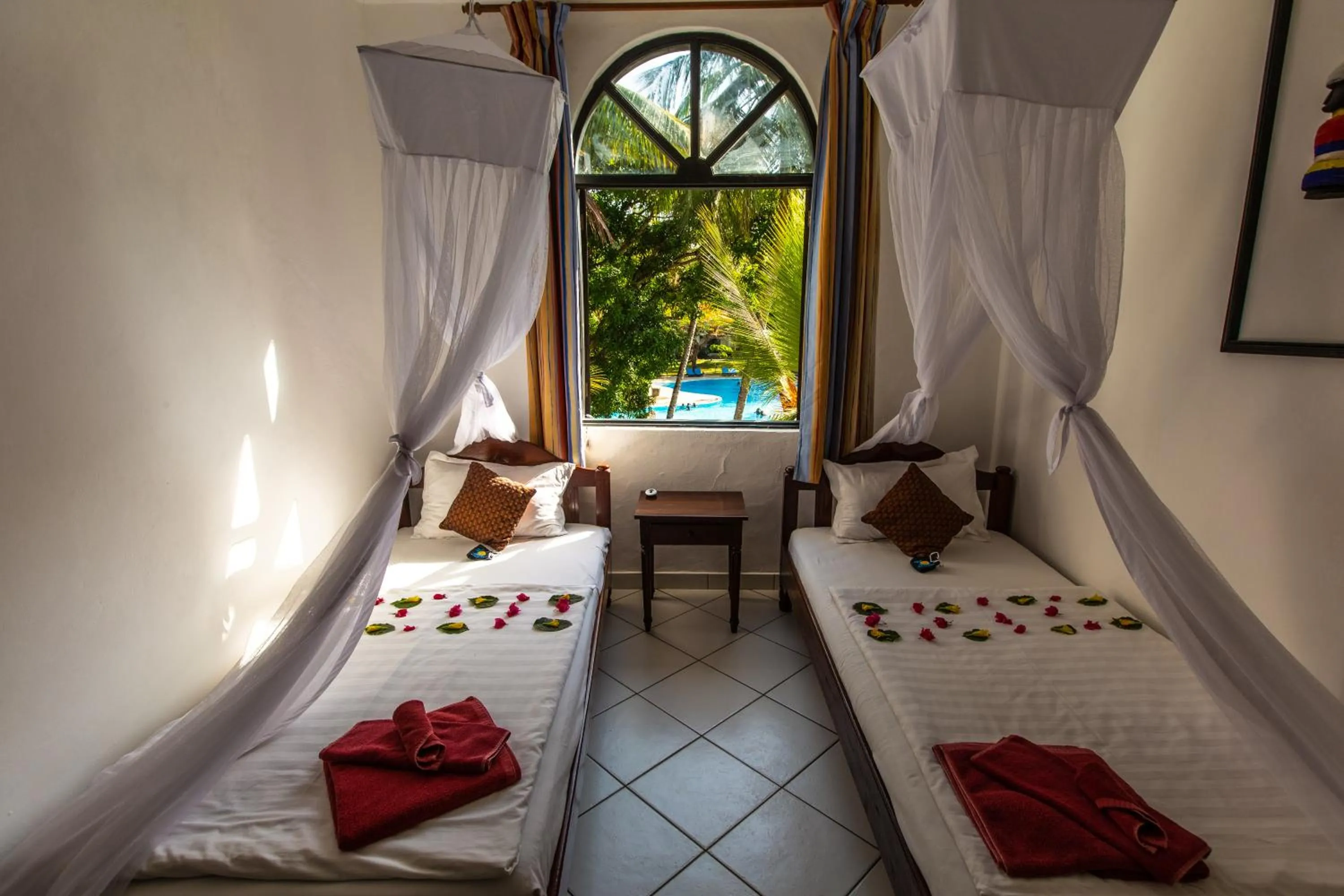 Bedroom, Bed in Diani Sea Resort - All Inclusive