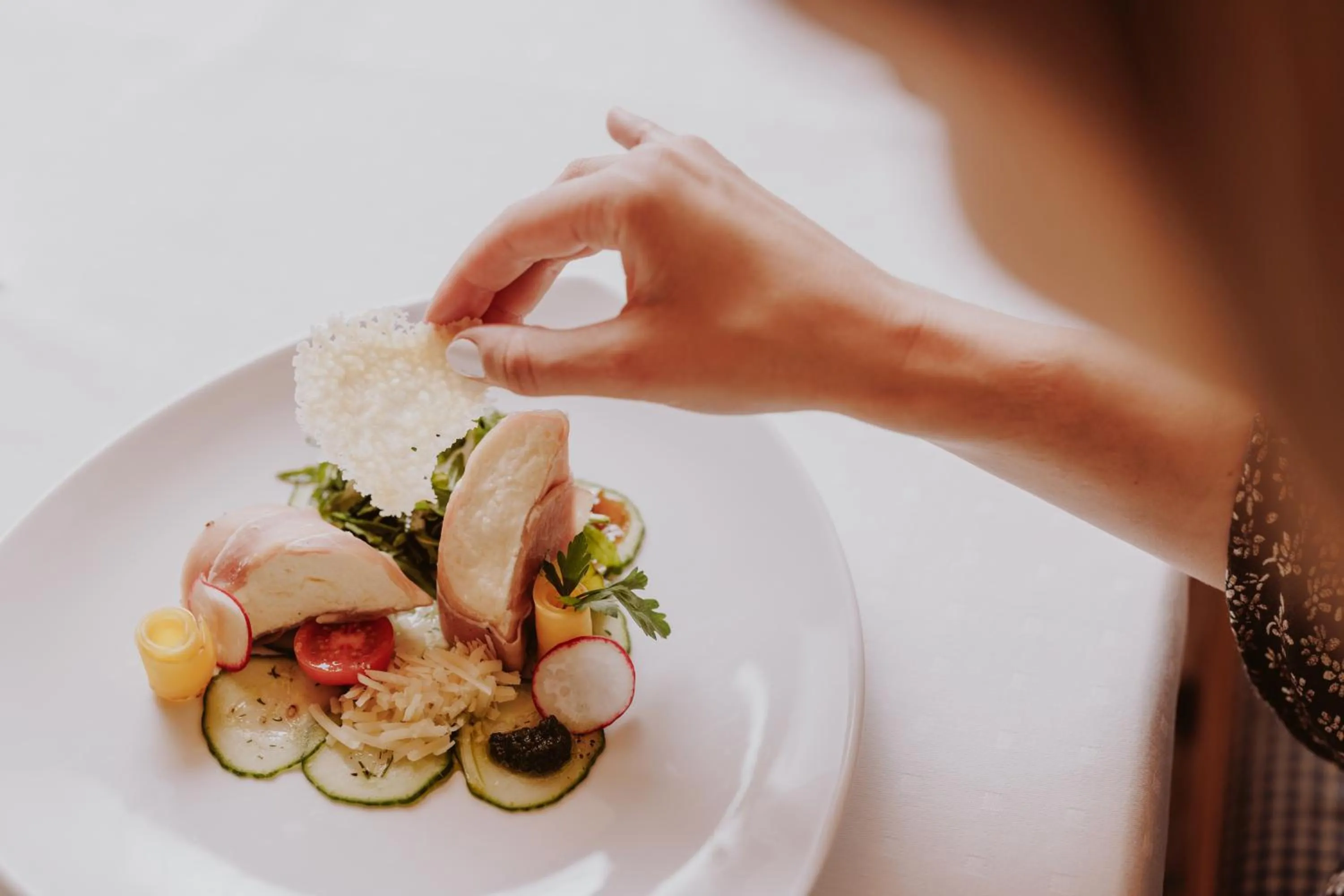 Food close-up in Landhotel Gschirnwirt