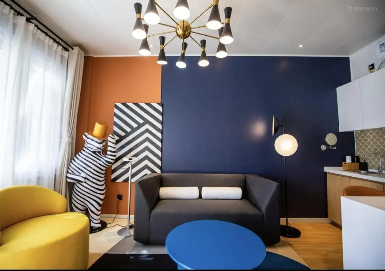 Living room in Discovery Saipan Hotel Living room in Discovery Saipan Hotel