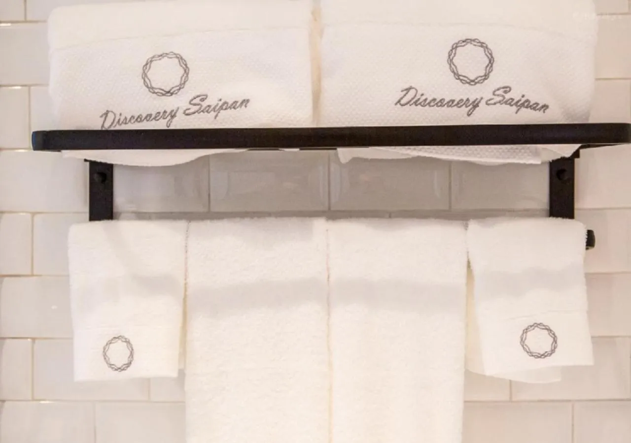 towels in Discovery Saipan Hotel