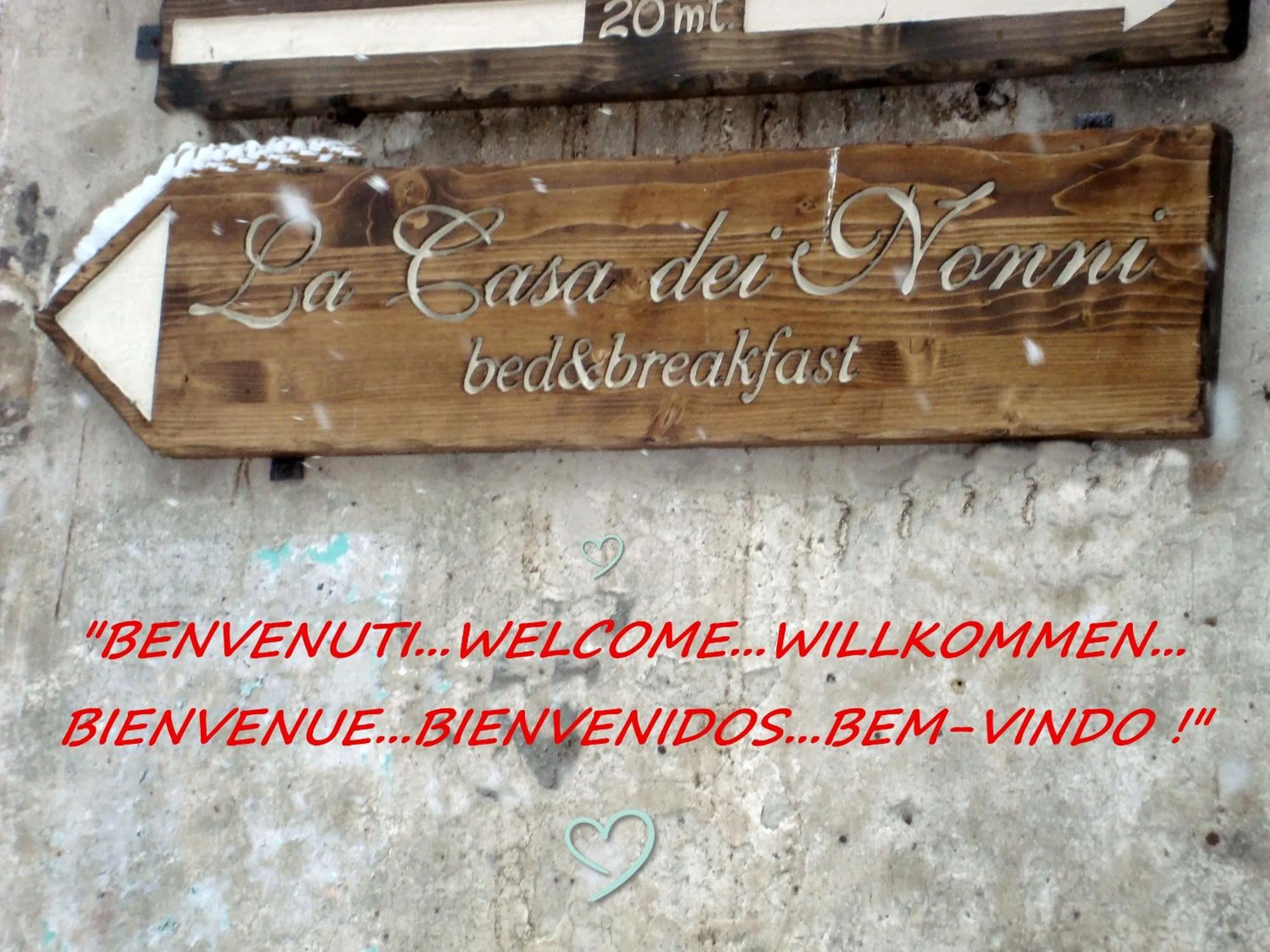 Logo/Certificate/Sign in La Casa dei Nonni B&B