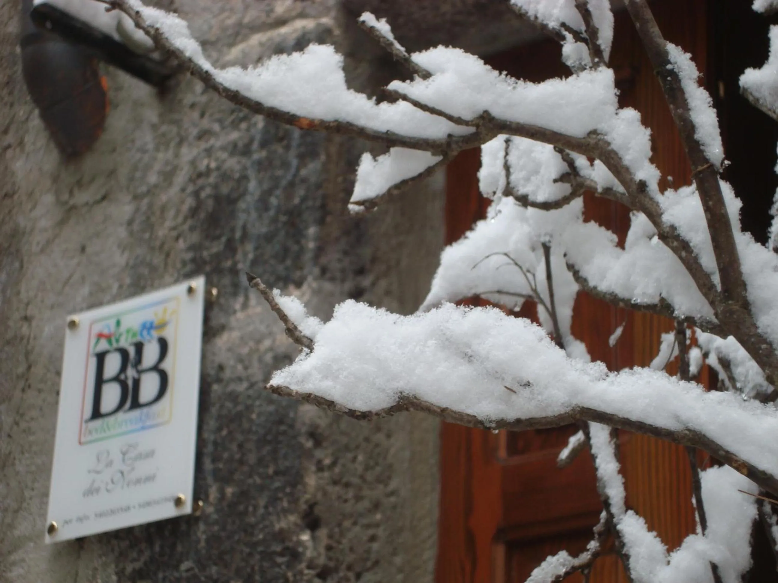 Winter in La Casa dei Nonni B&B