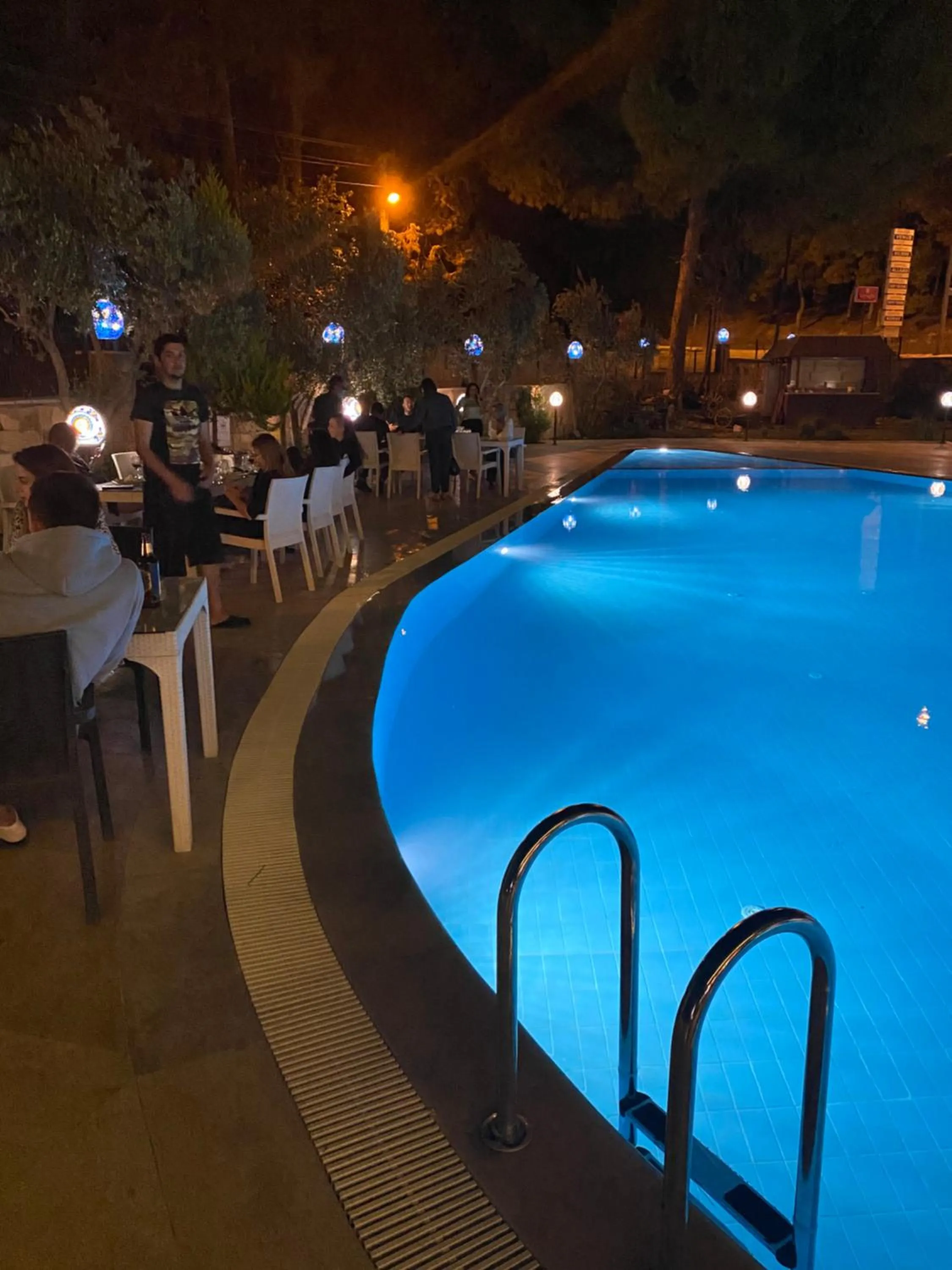 Pool view in Pamukkale Whiteheaven Suite Hotel