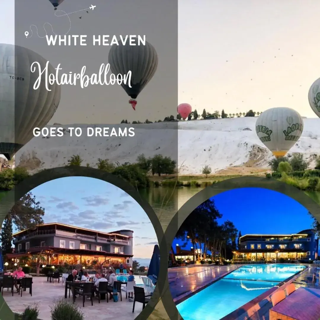 Property building in Pamukkale Whiteheaven Suite Hotel Property building in Pamukkale Whiteheaven Suite Hotel