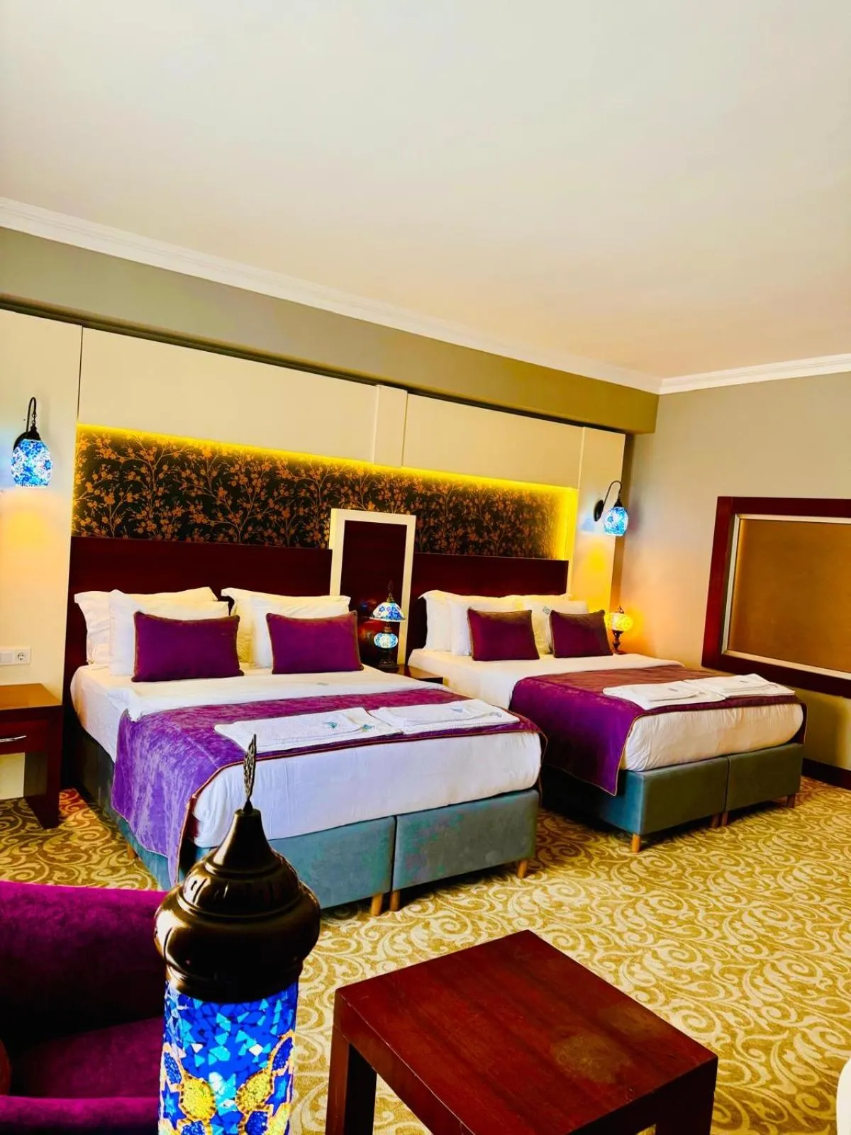 Photo of the whole room, Bed in Pamukkale Whiteheaven Suite Hotel