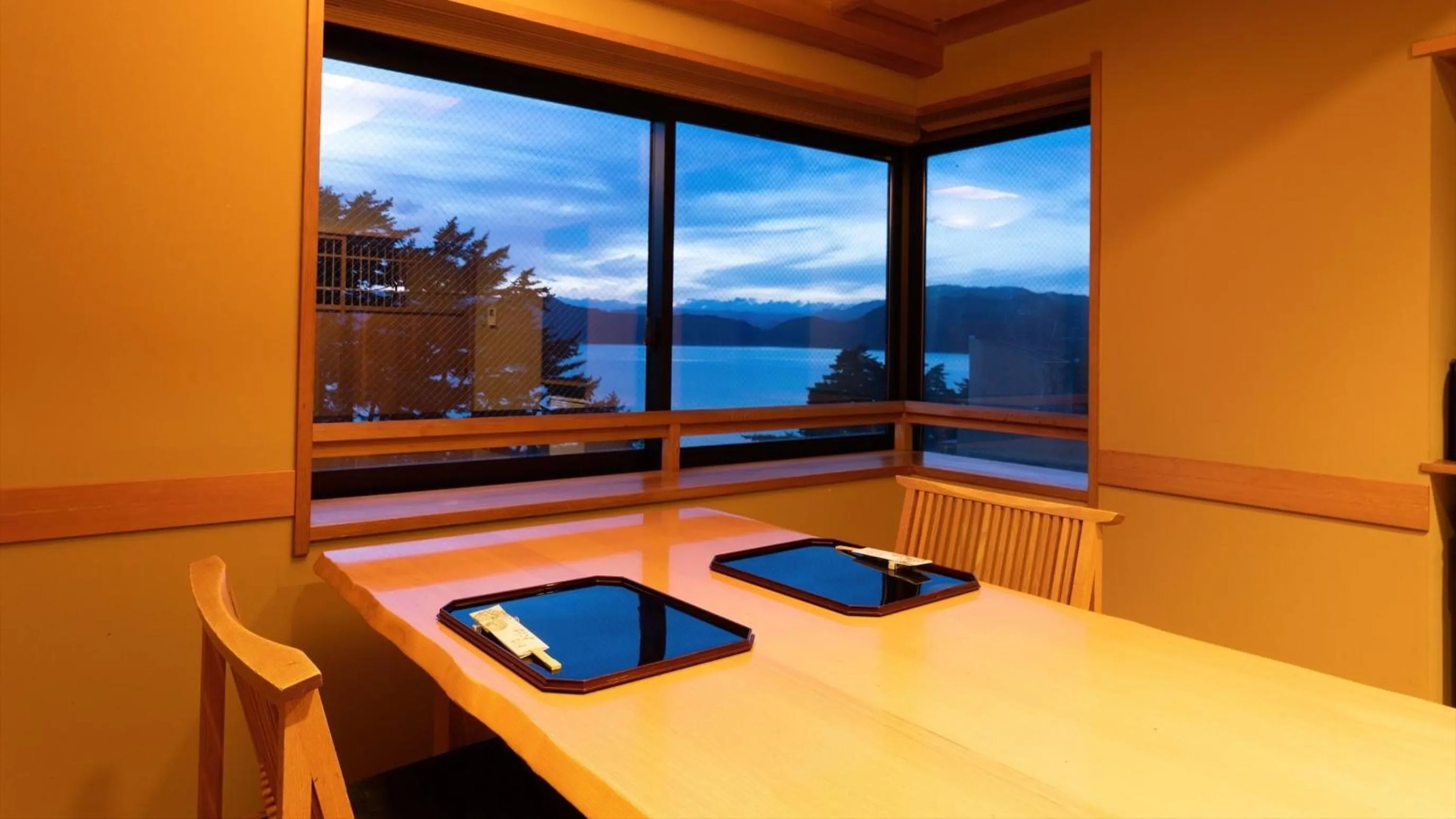 Dining area in Kashintei Shirahama