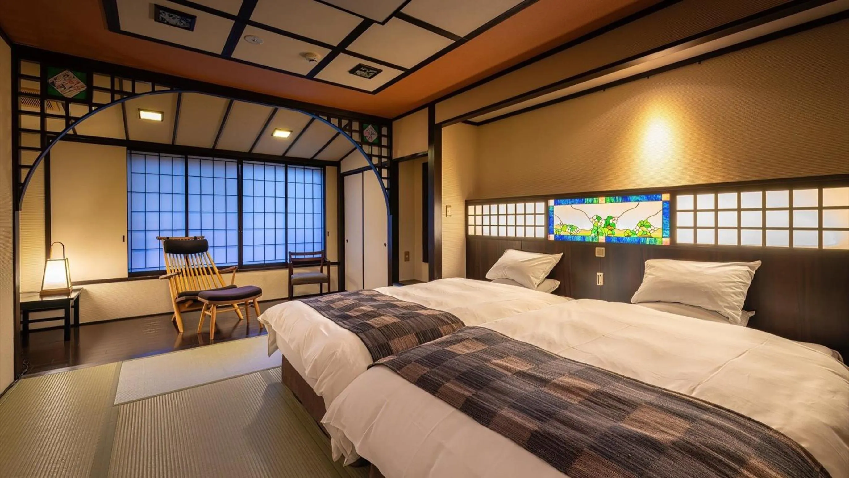 Bed in Kashintei Shirahama