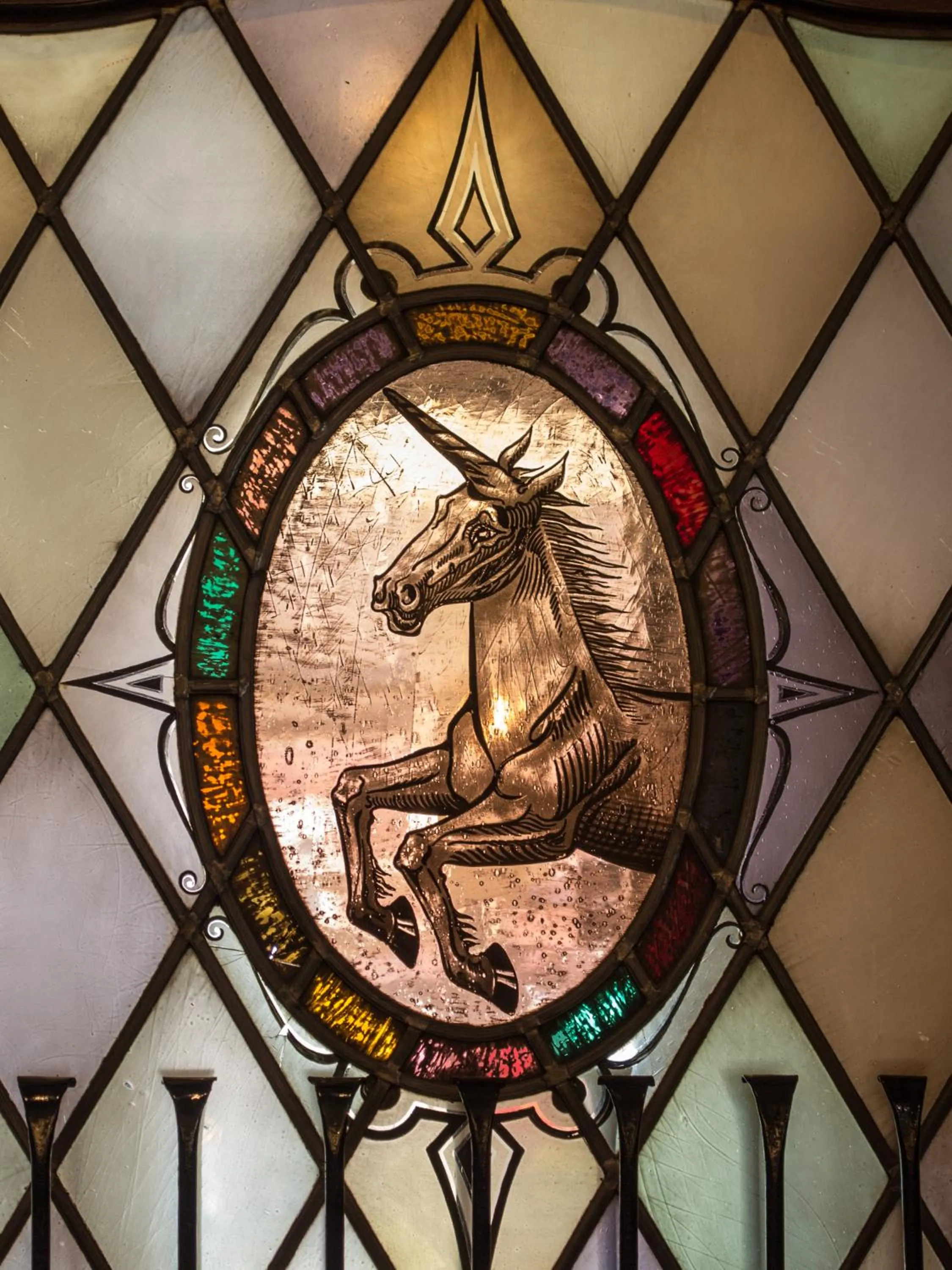 Decorative detail in De Eenhoorn