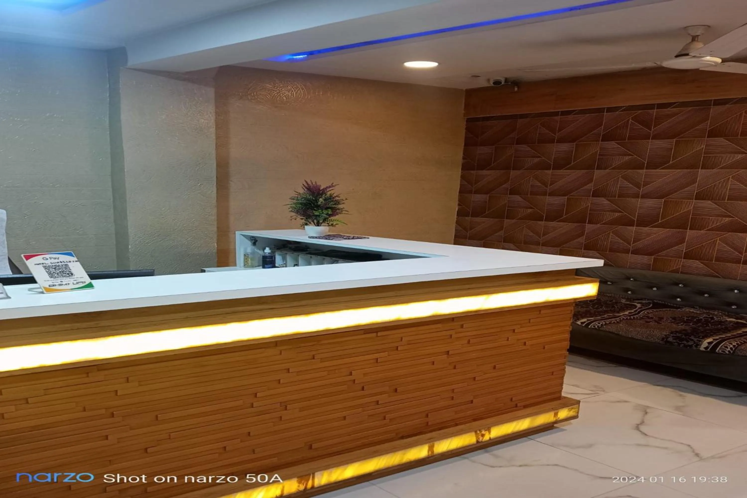 Lobby or reception in Hotel New Lake View