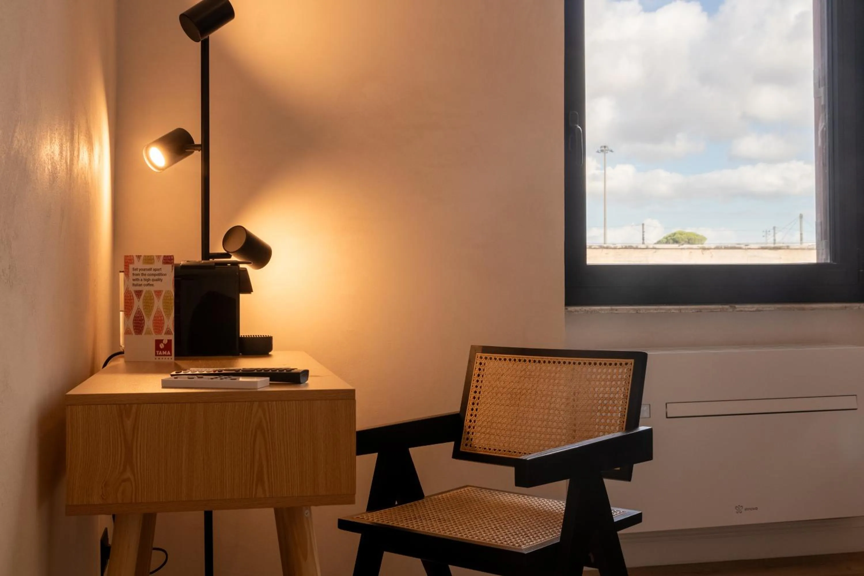 Seating area in Cunabu Apartments