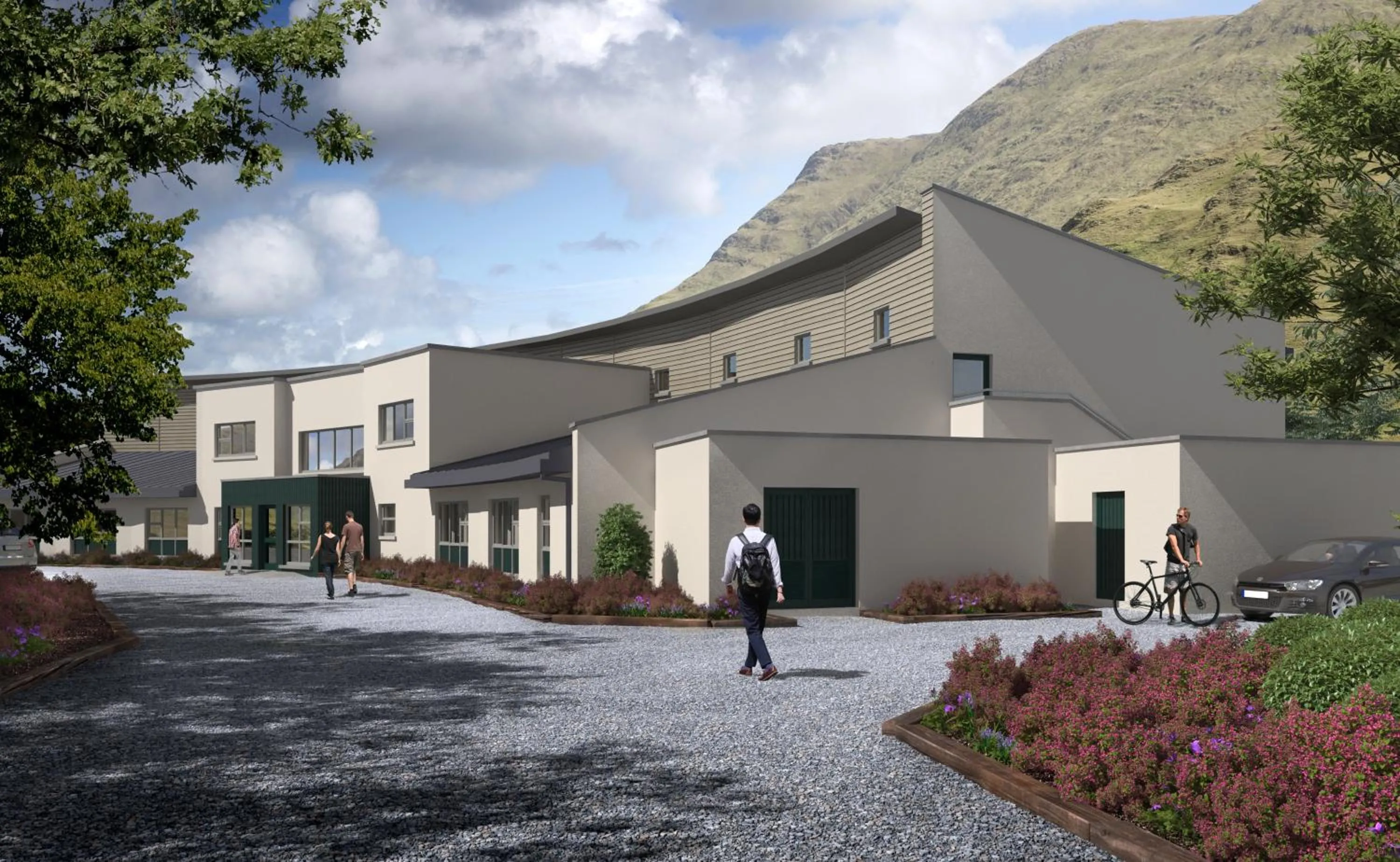 Property building in Wild Atlantic Hostel