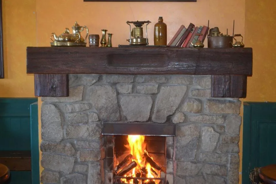 fireplace in Teac Jack