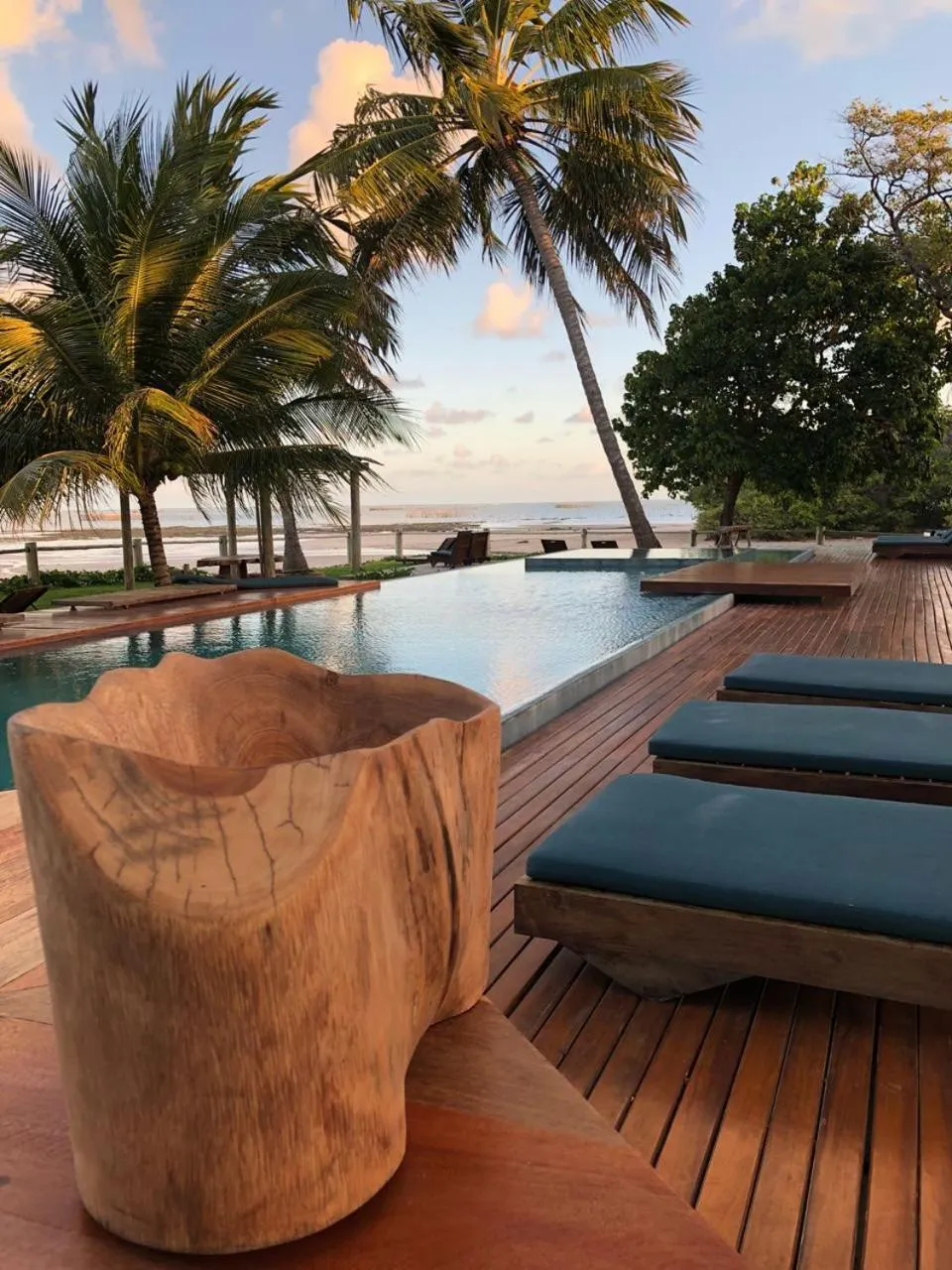 Swimming pool in Paru Boutique Hotel