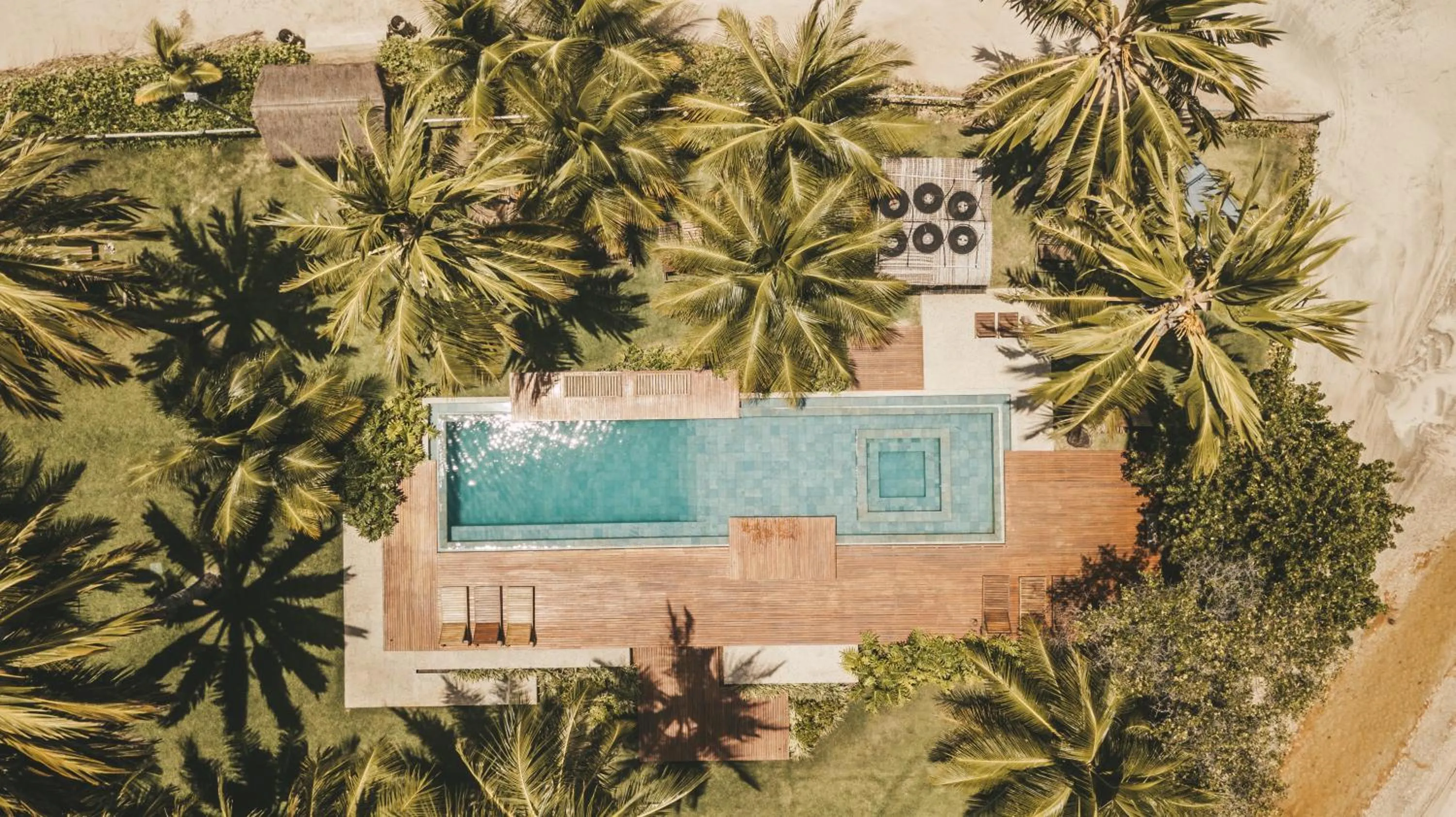 Pool view in Paru Boutique Hotel