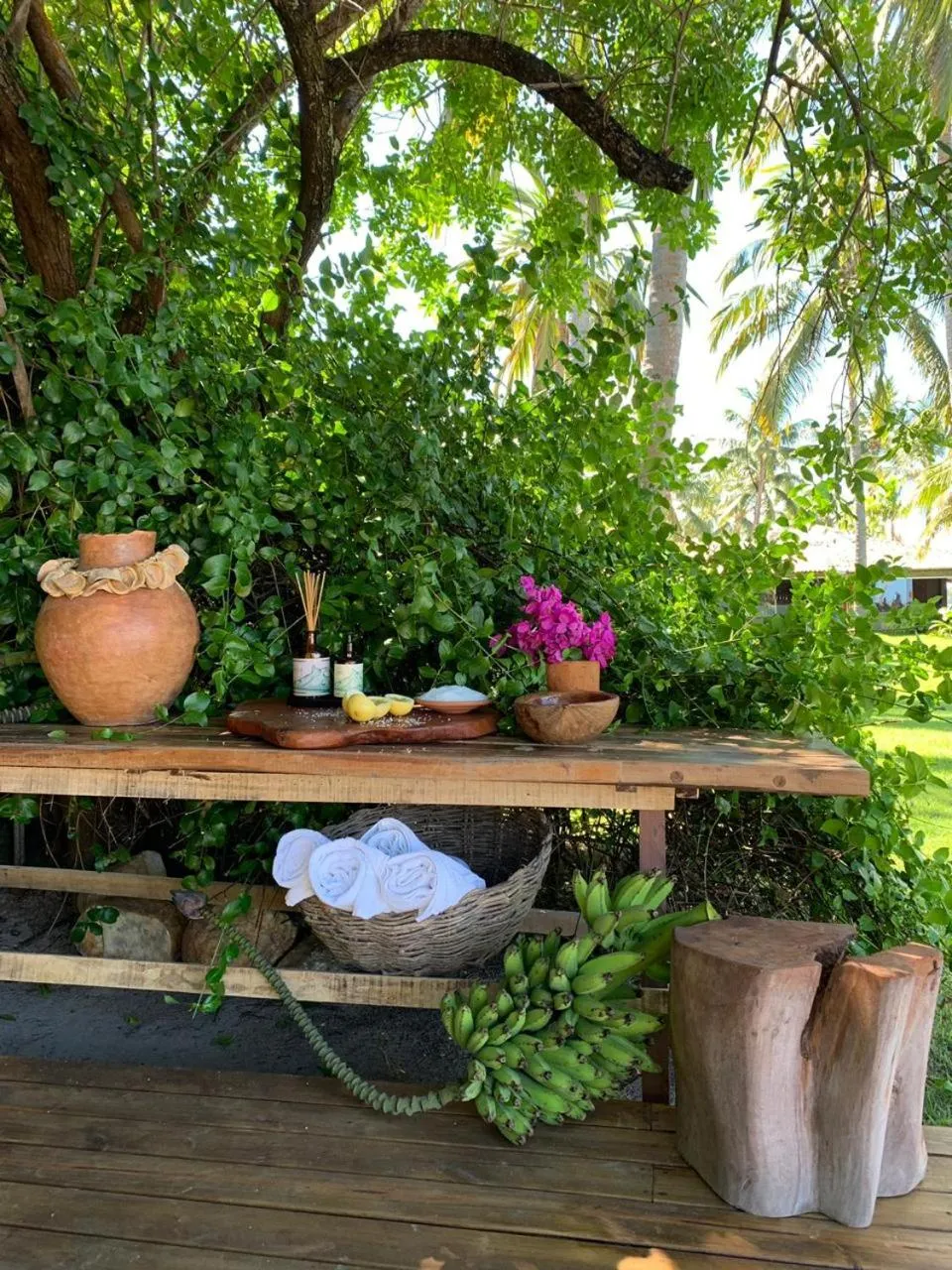 Garden view in Paru Boutique Hotel