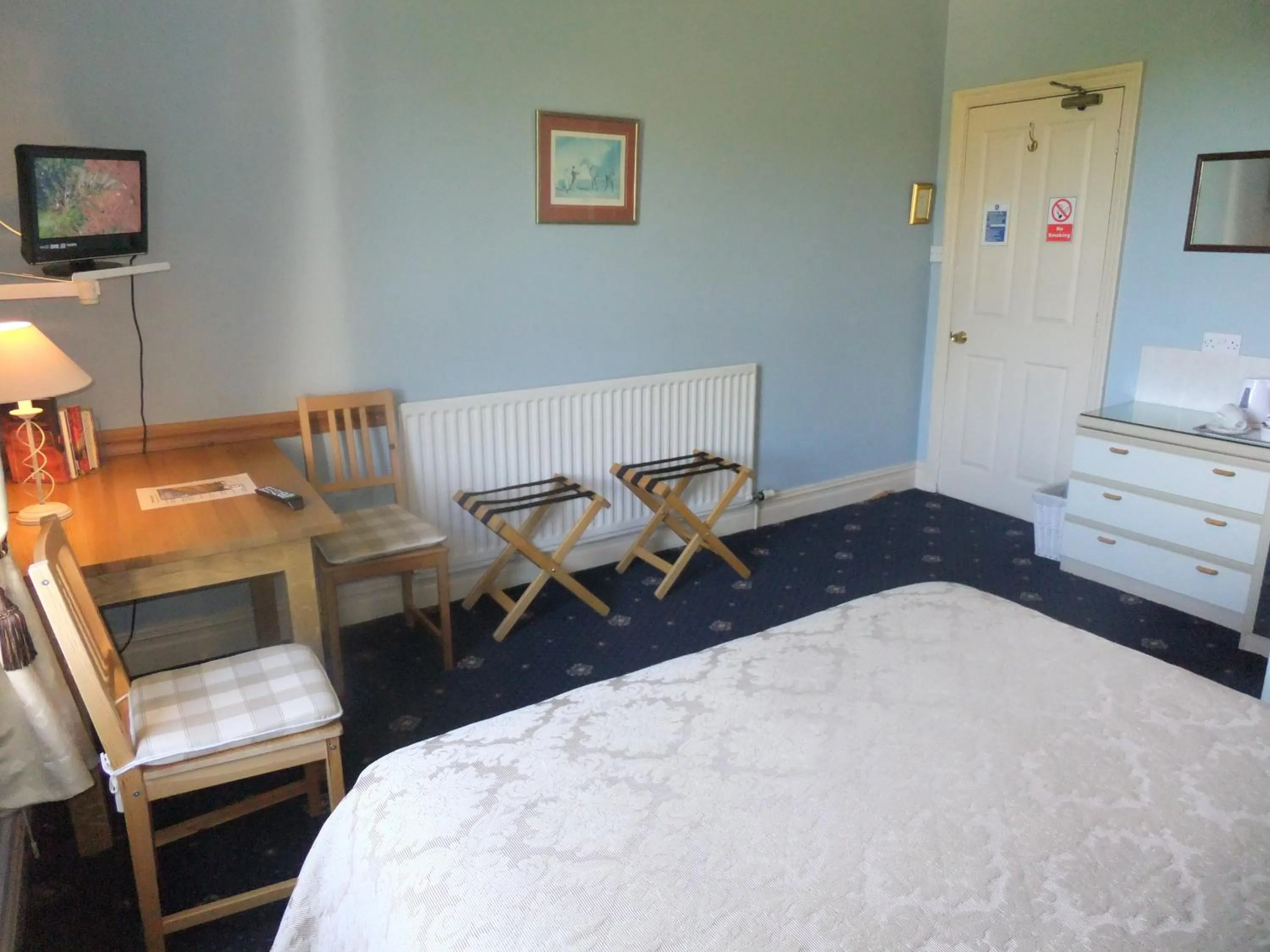 Decorative detail, Bed in Elgin Villa