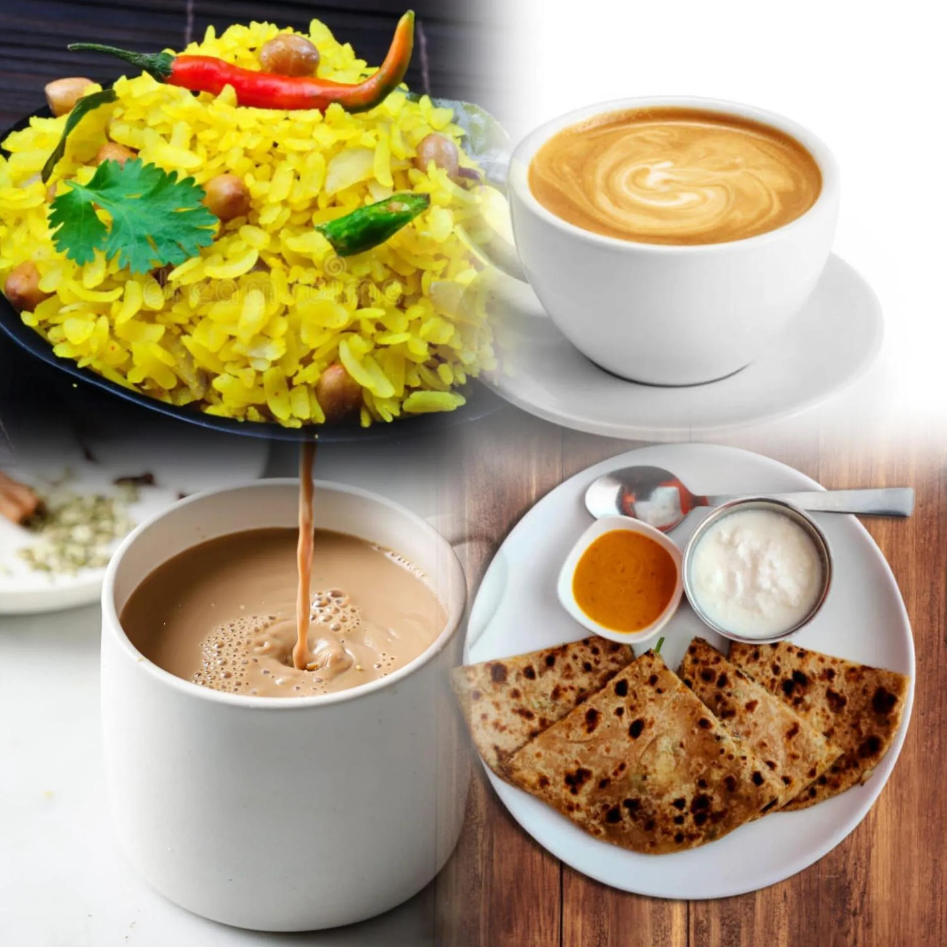 Breakfast in LD Guest House, Ayodhya