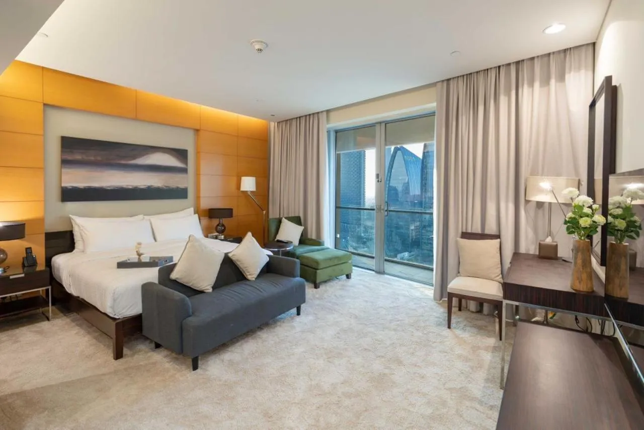 Photo of the whole room in Holistay Luxury Homes - Burj khalifa view - Direct Access Dubai Mall