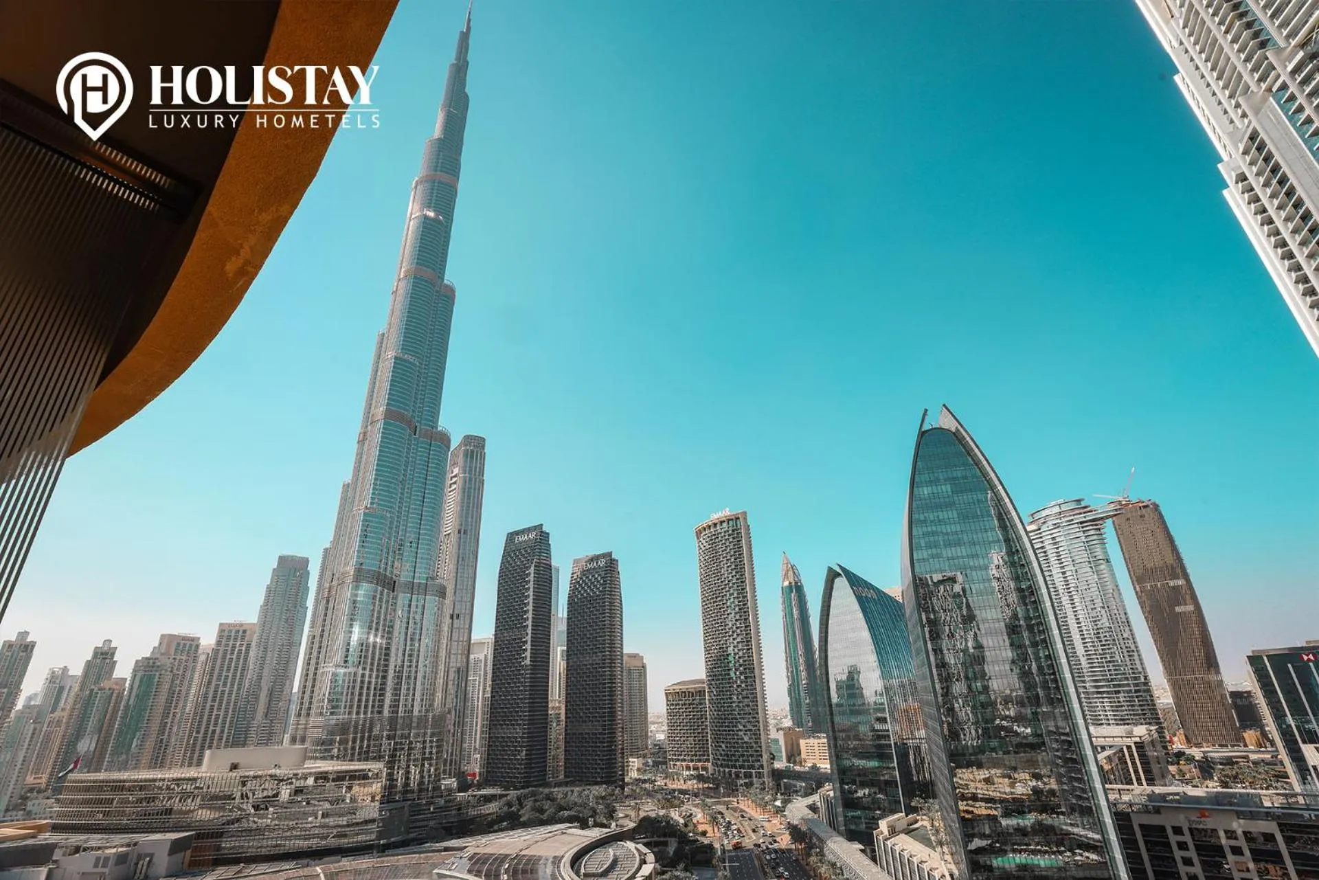 View (from property/room) in Holistay Luxury Homes - Burj khalifa view - Direct Access Dubai Mall