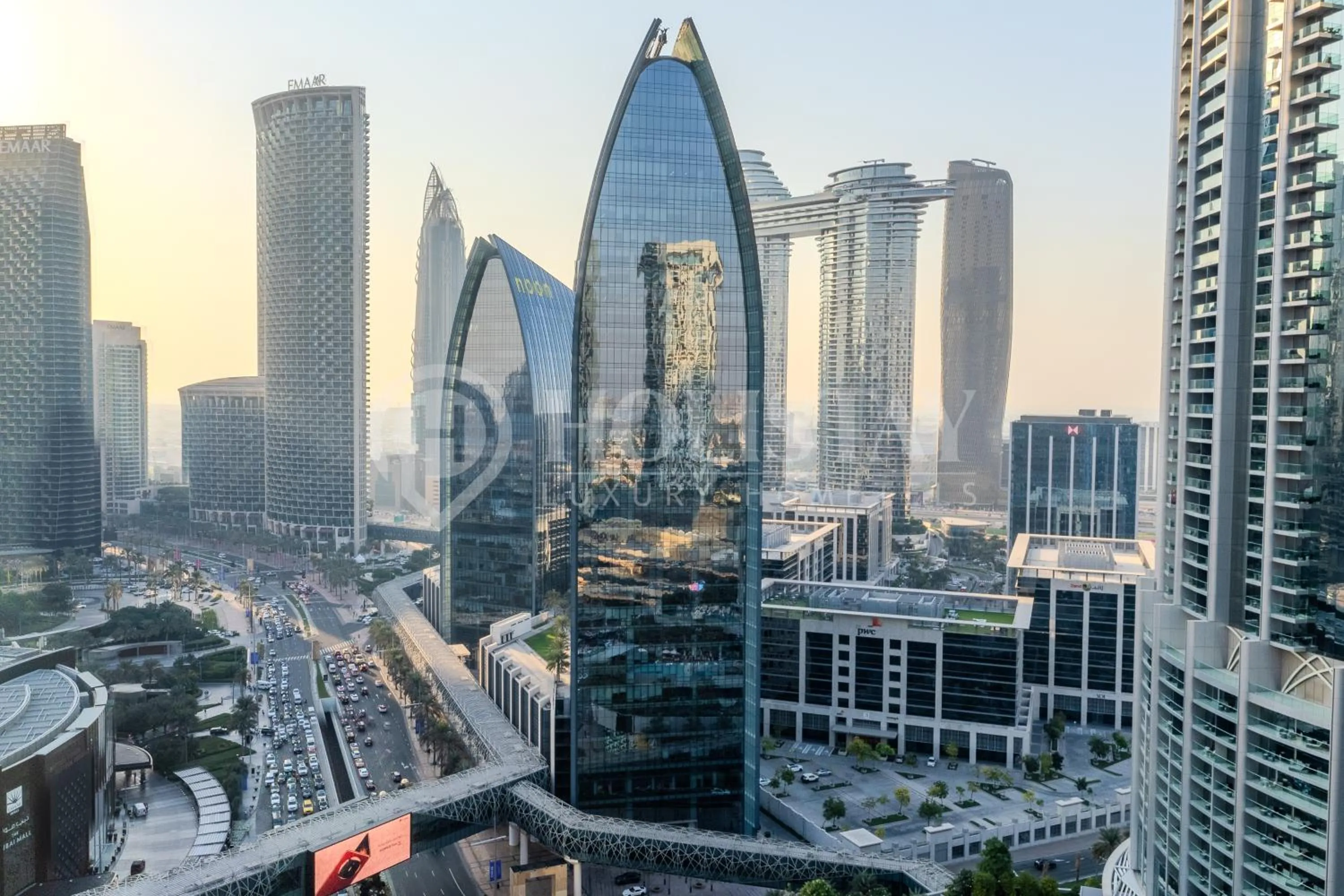 Day in Holistay Luxury Homes - Burj khalifa view - Direct Access Dubai Mall