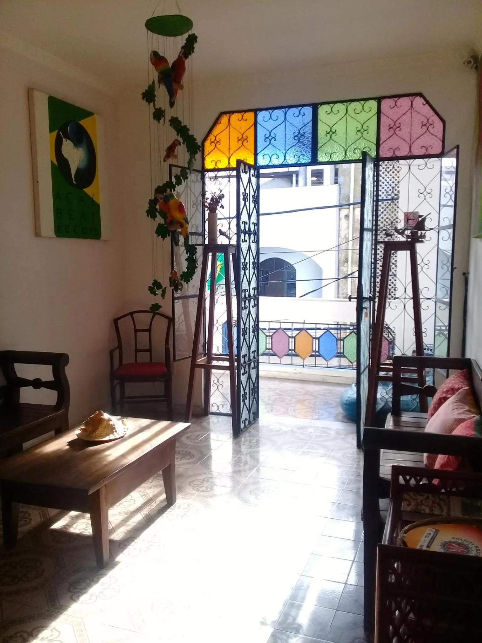 Balcony/Terrace in Pousada Biribiri