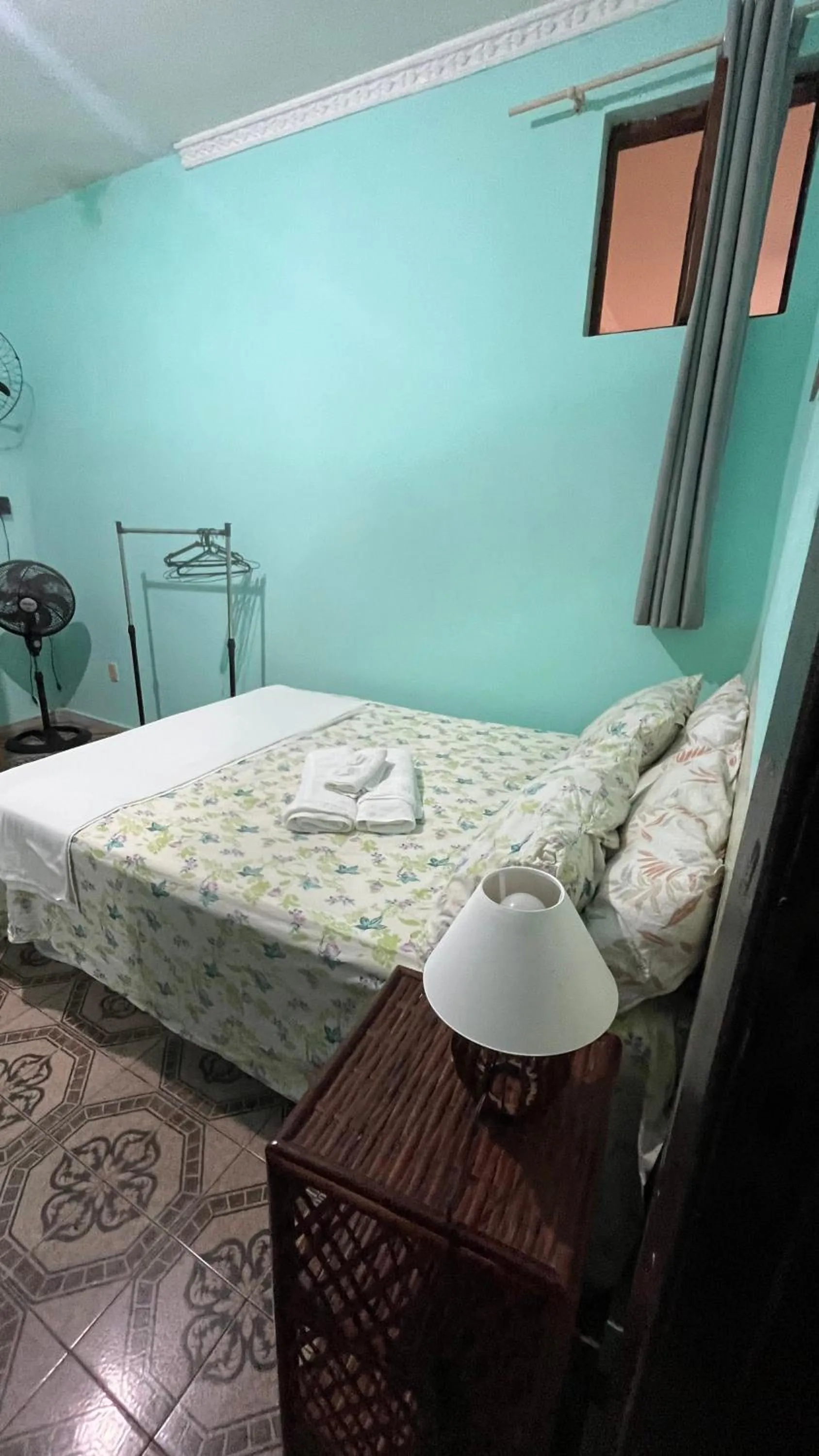 Bed in Pousada Biribiri