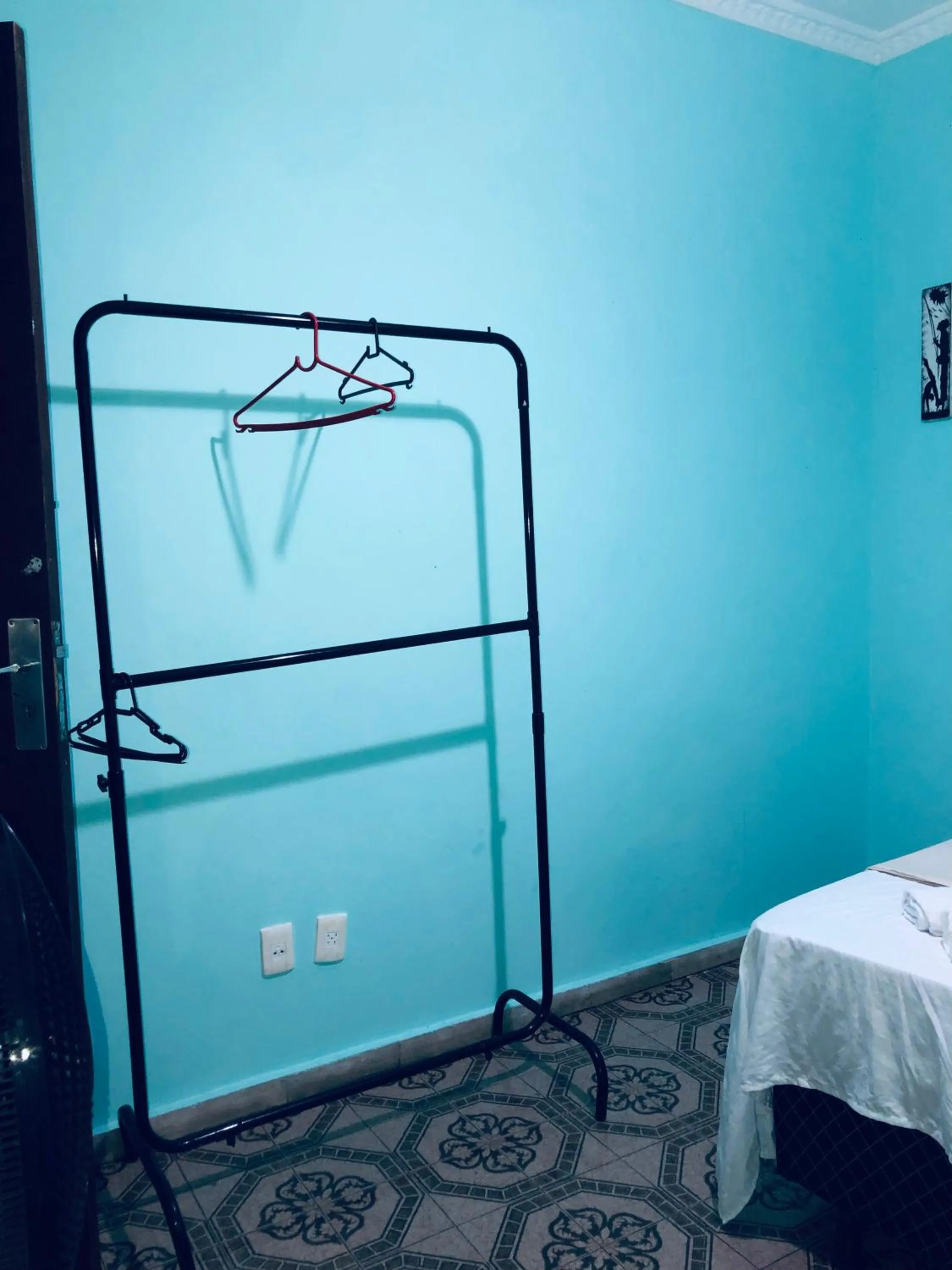 Bed in Pousada Biribiri