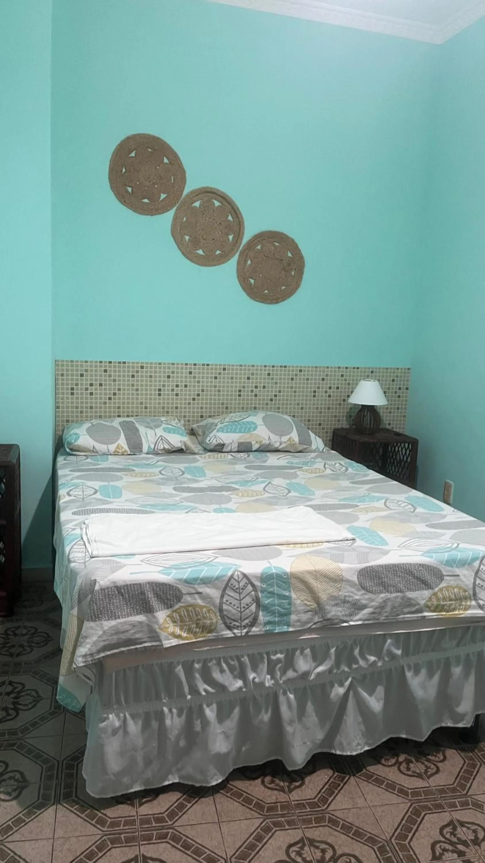 Bed in Pousada Biribiri