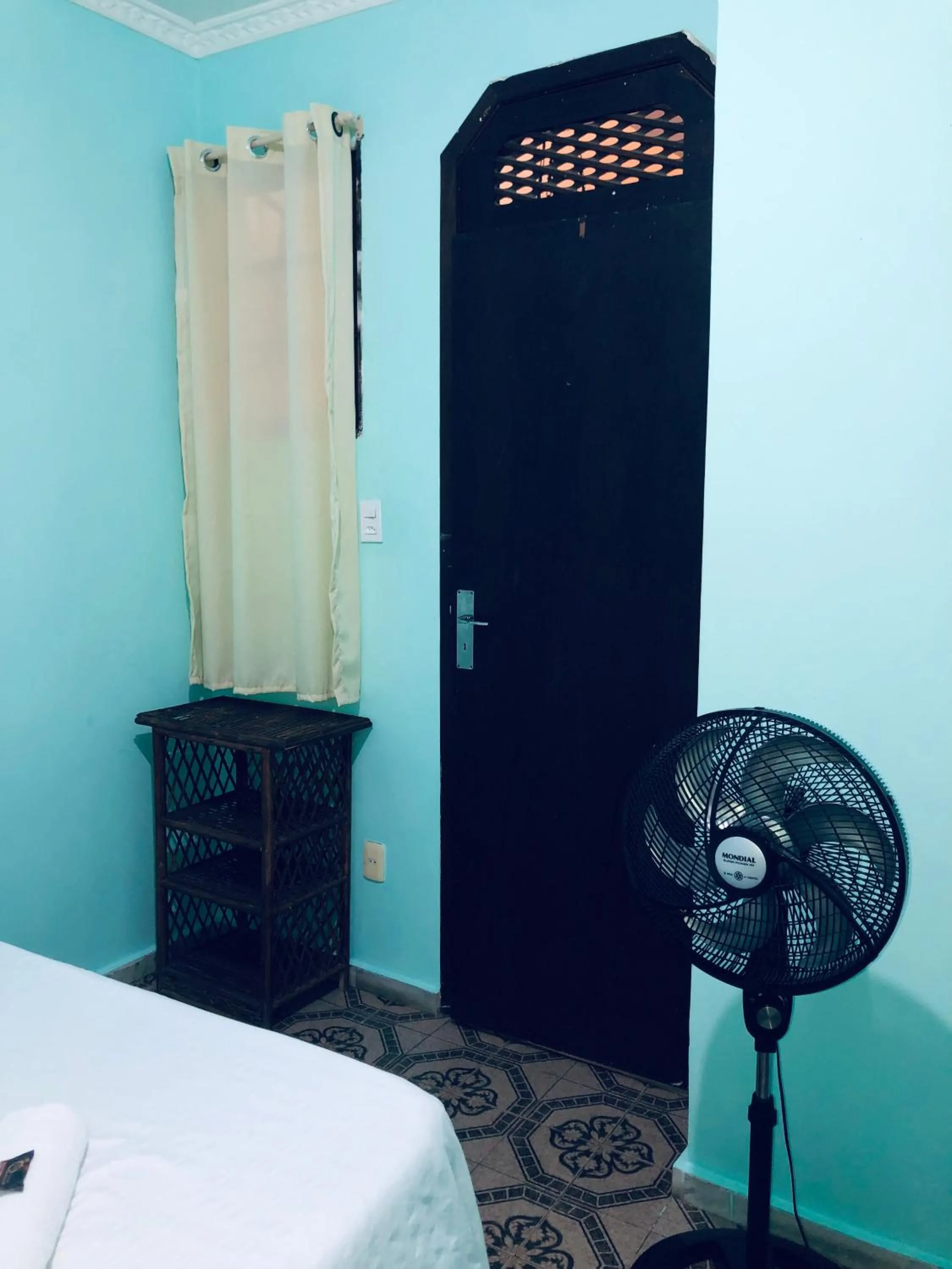 Bed in Pousada Biribiri