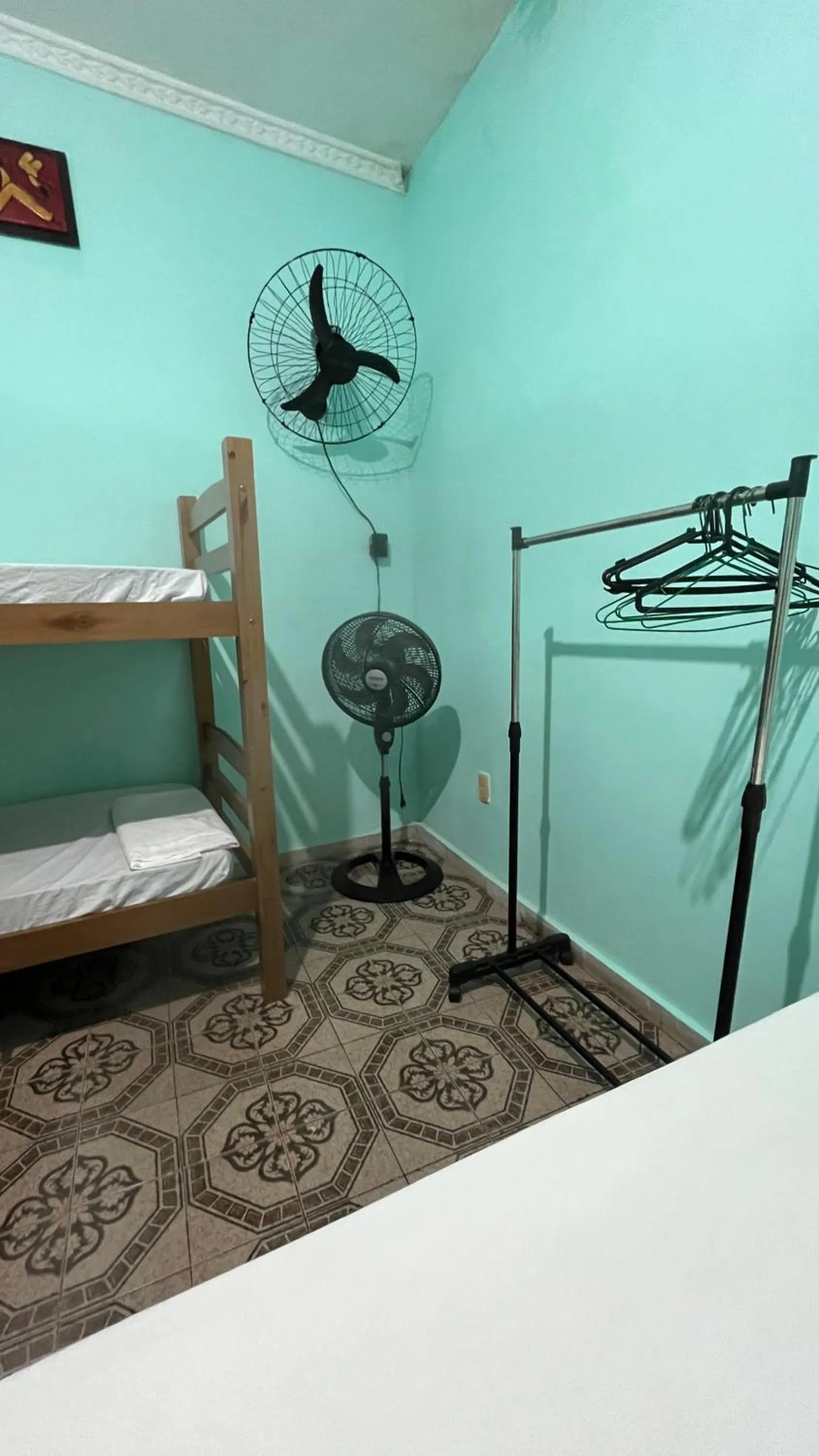 Bed in Pousada Biribiri