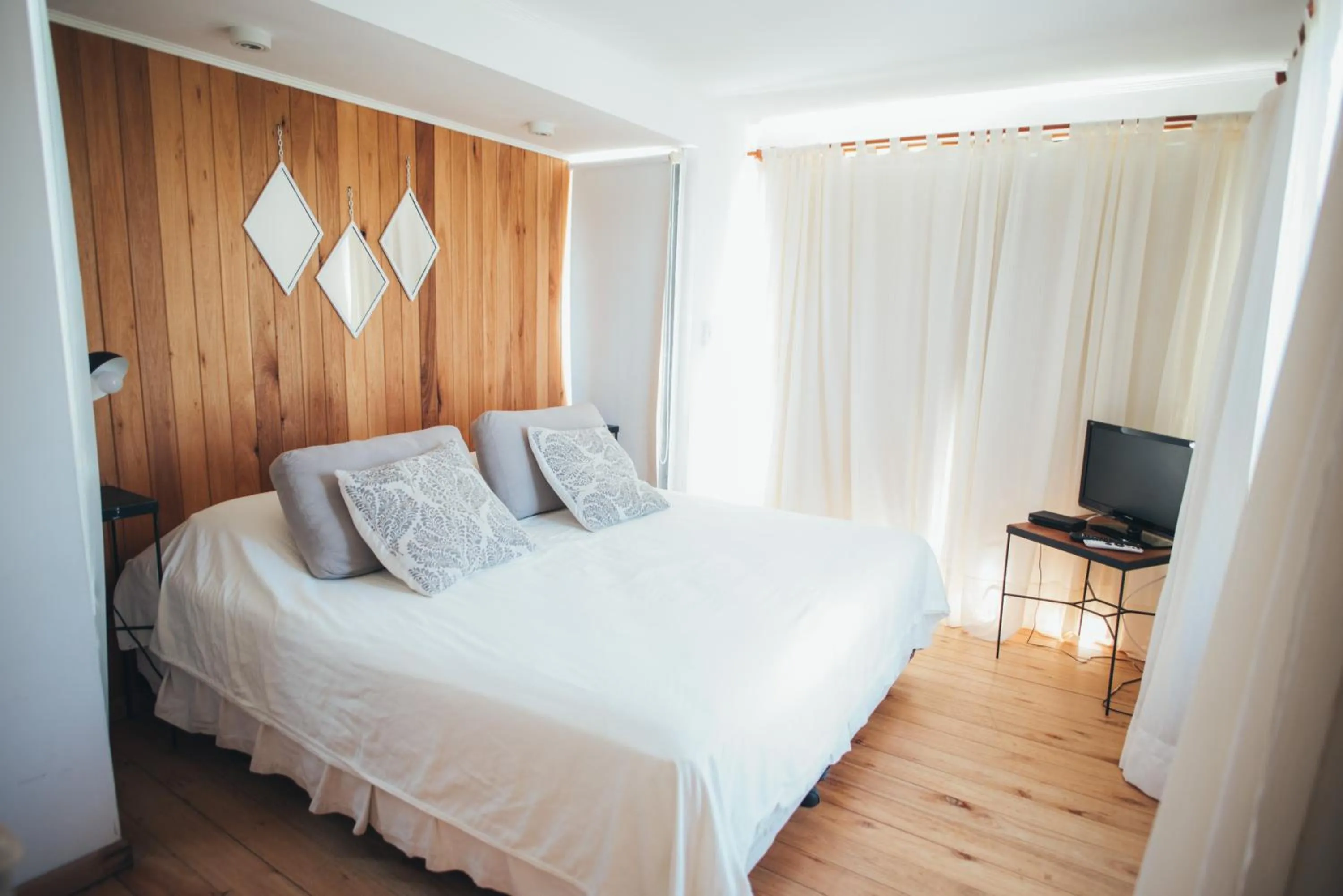 Bed in Posada Las Aguas