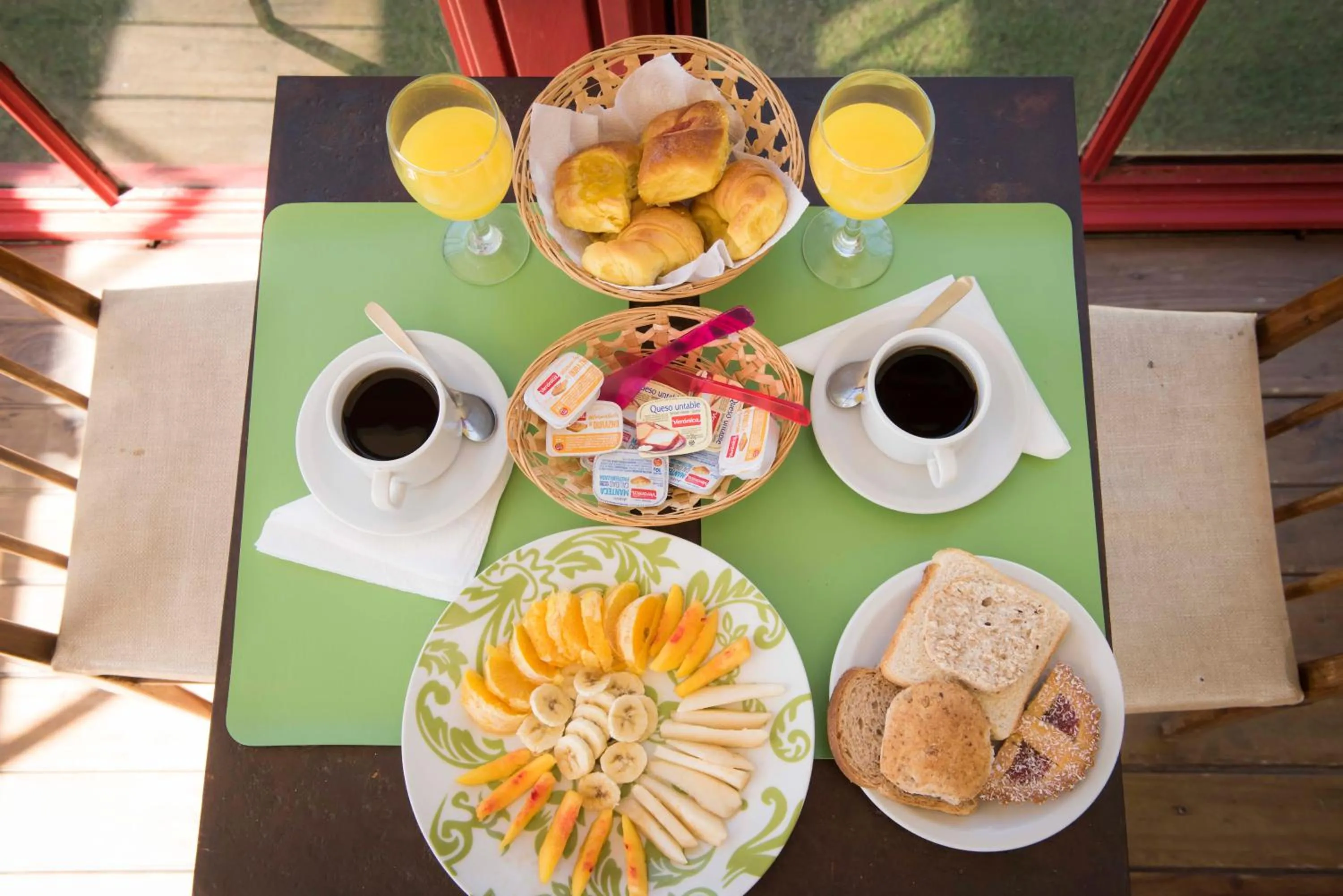 Breakfast in Posada Las Aguas