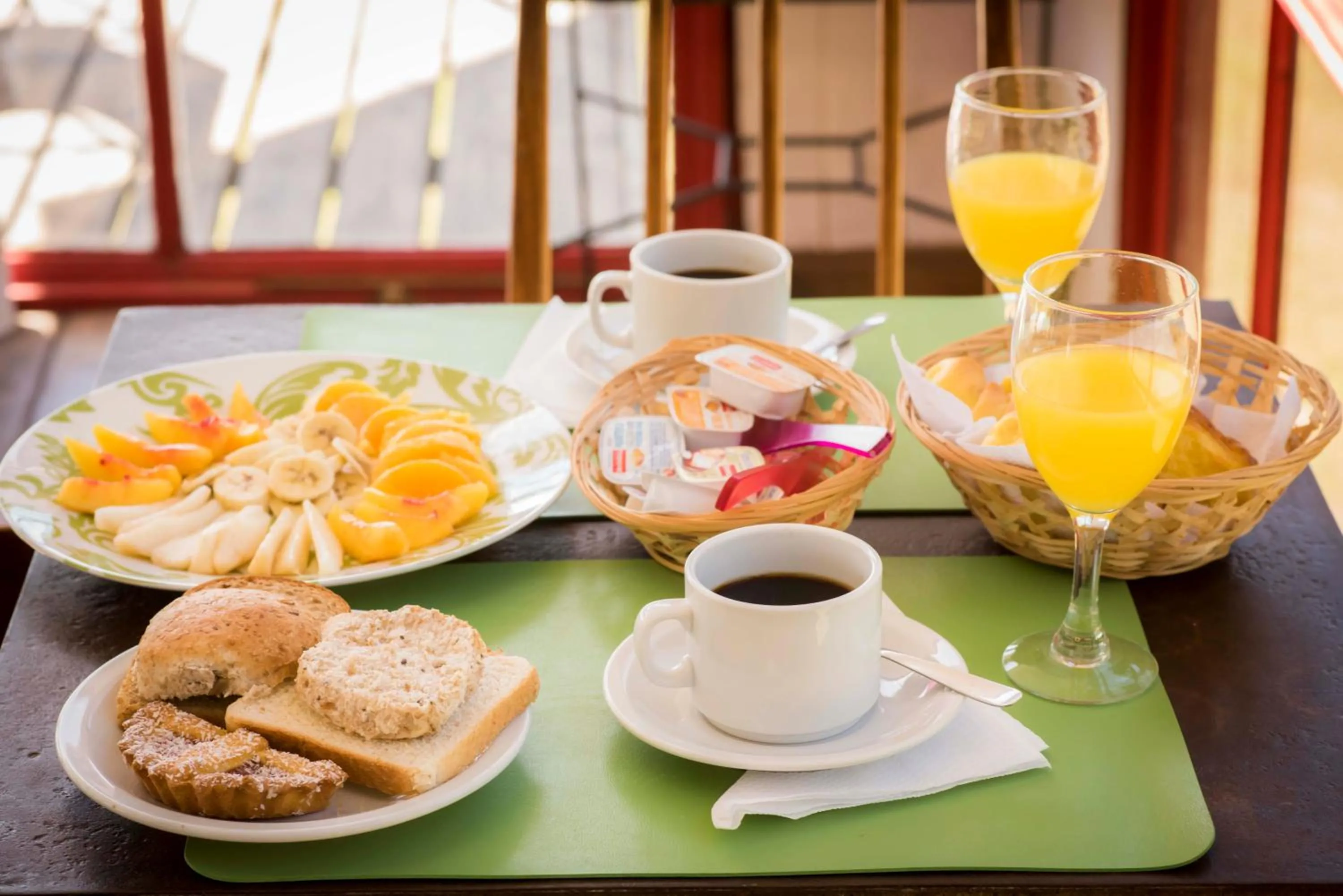 Breakfast in Posada Las Aguas