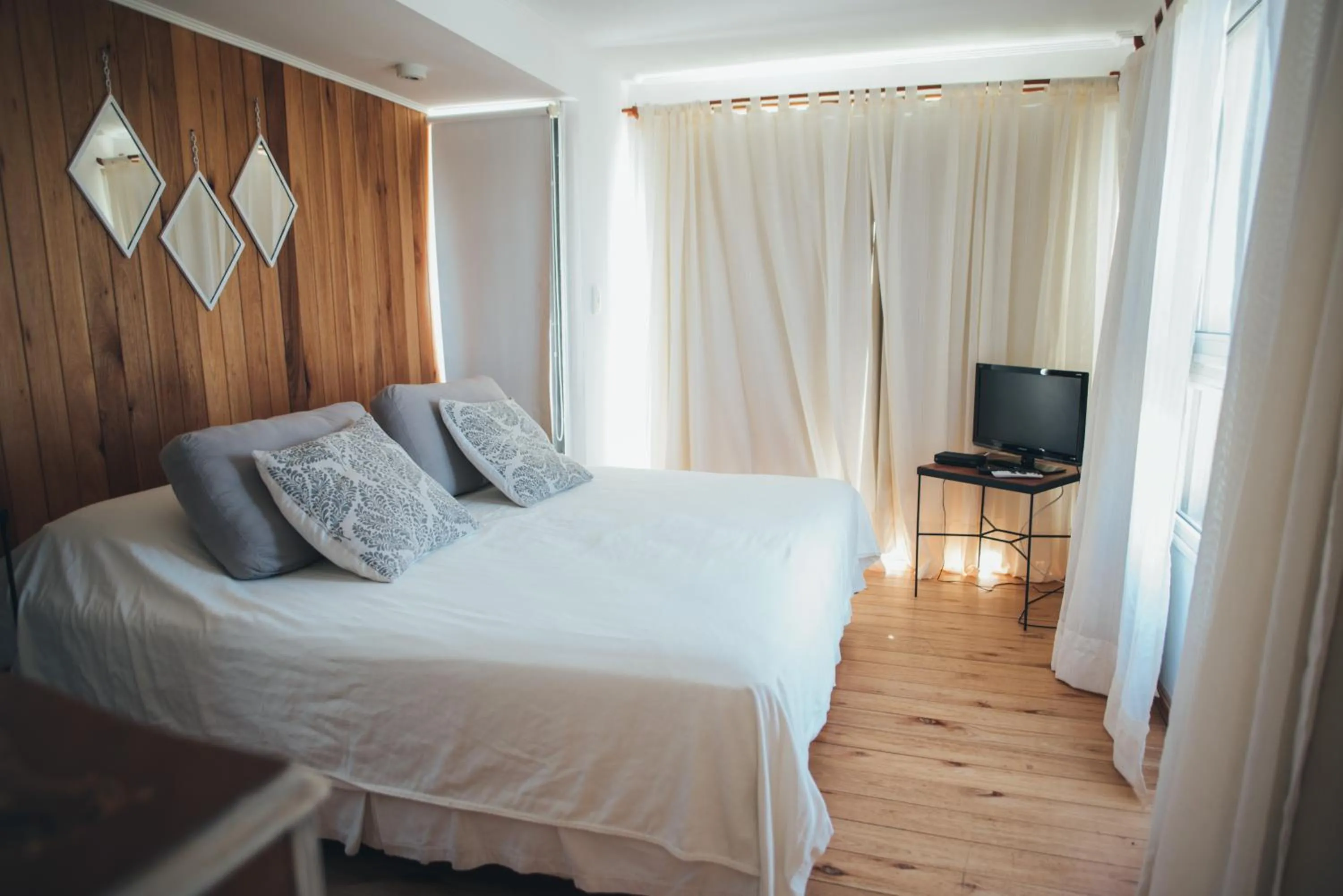Bed in Posada Las Aguas