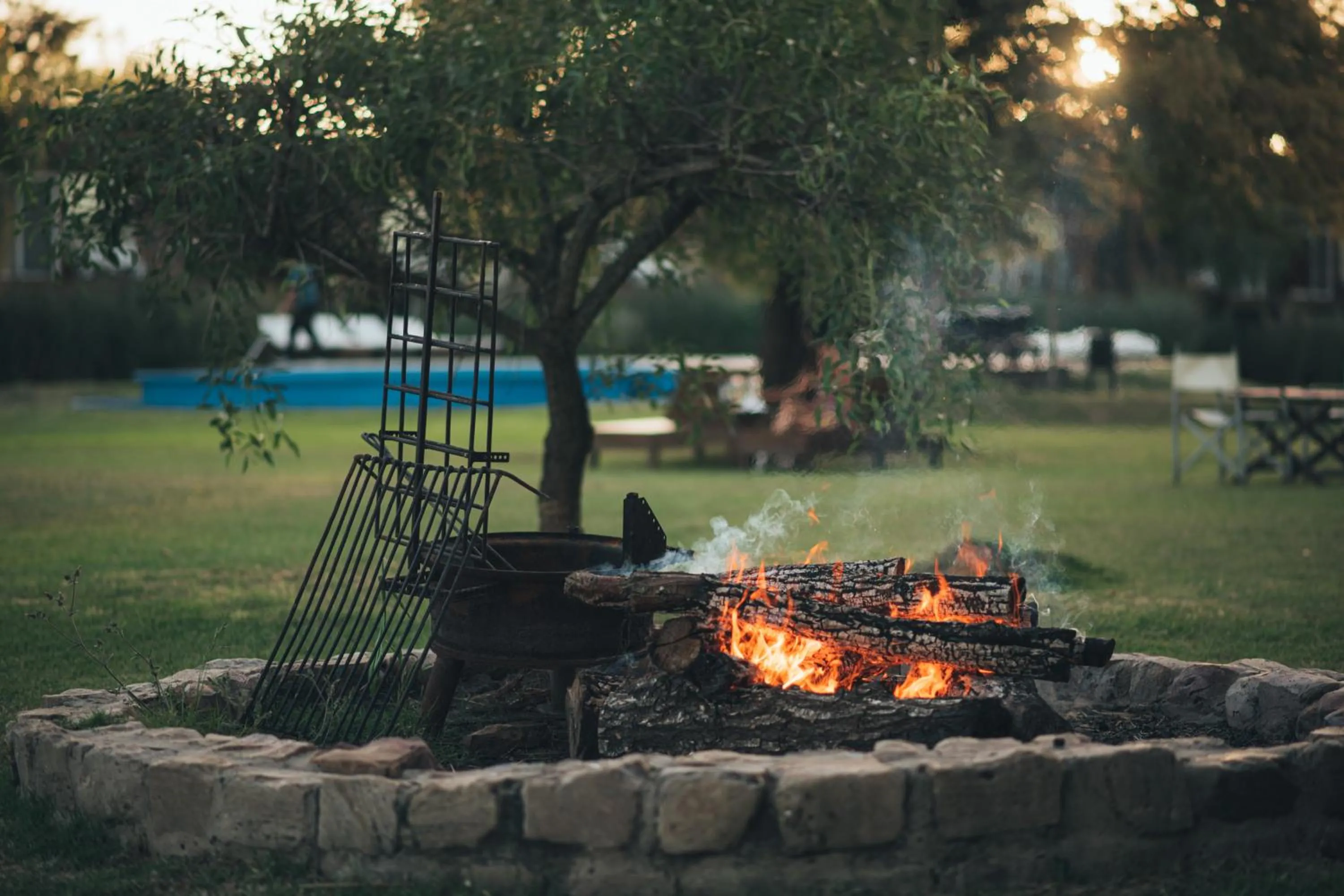 BBQ facilities in Posada Las Aguas