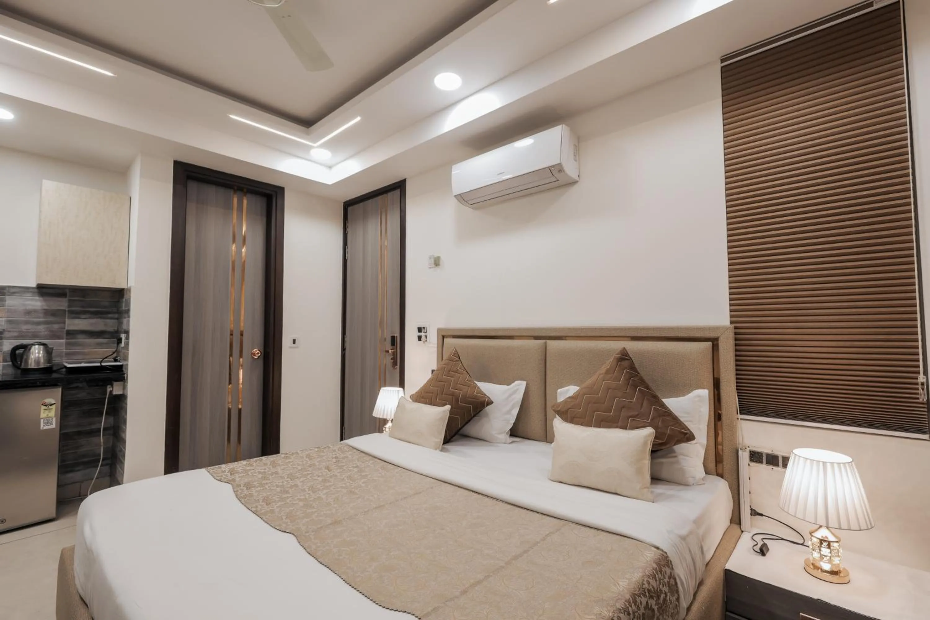 Bedroom, Bed in Micasa Homes