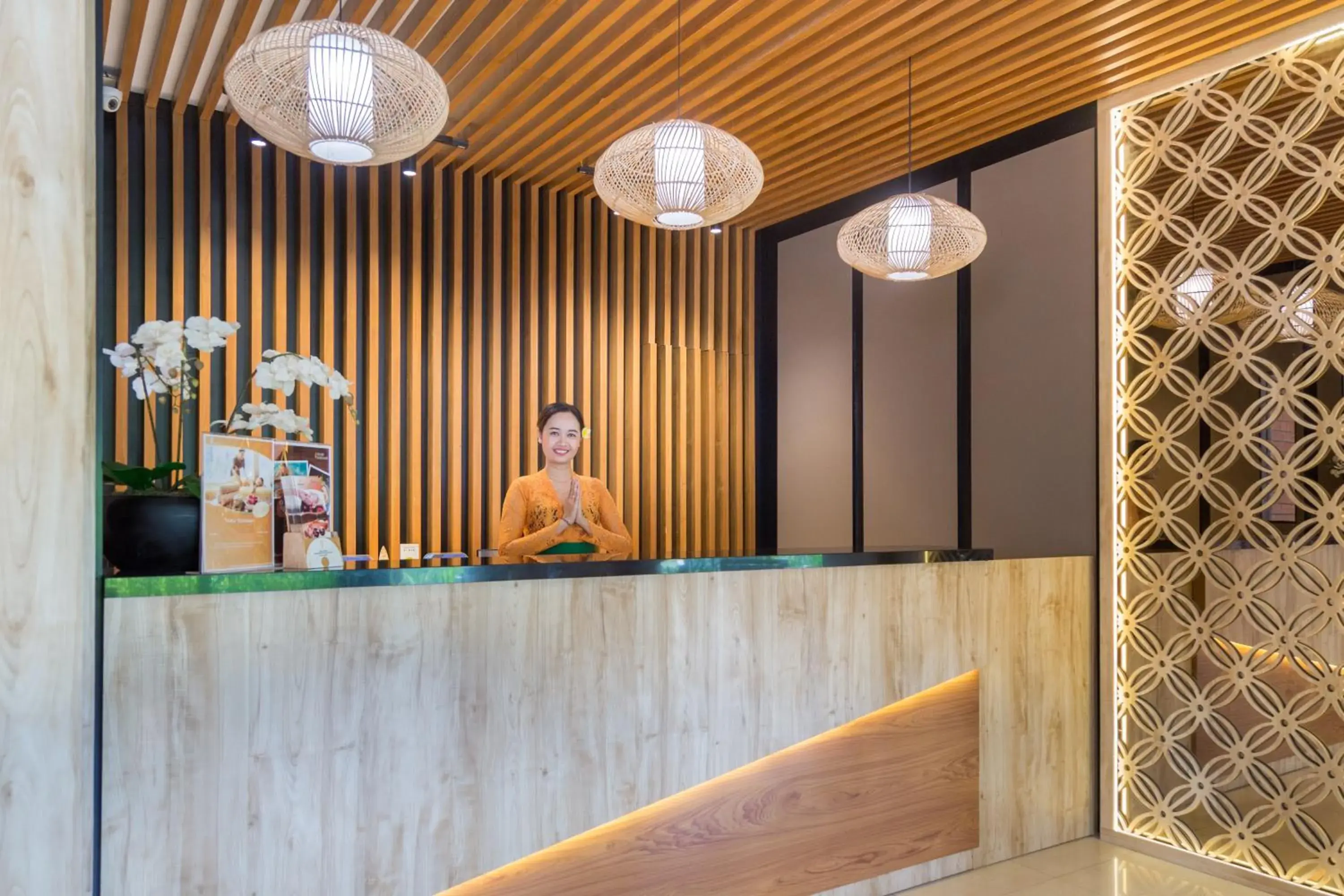 Lobby or reception in The Light Exclusive Villas and SPA Lobby or reception in The Light Exclusive Villas and SPA